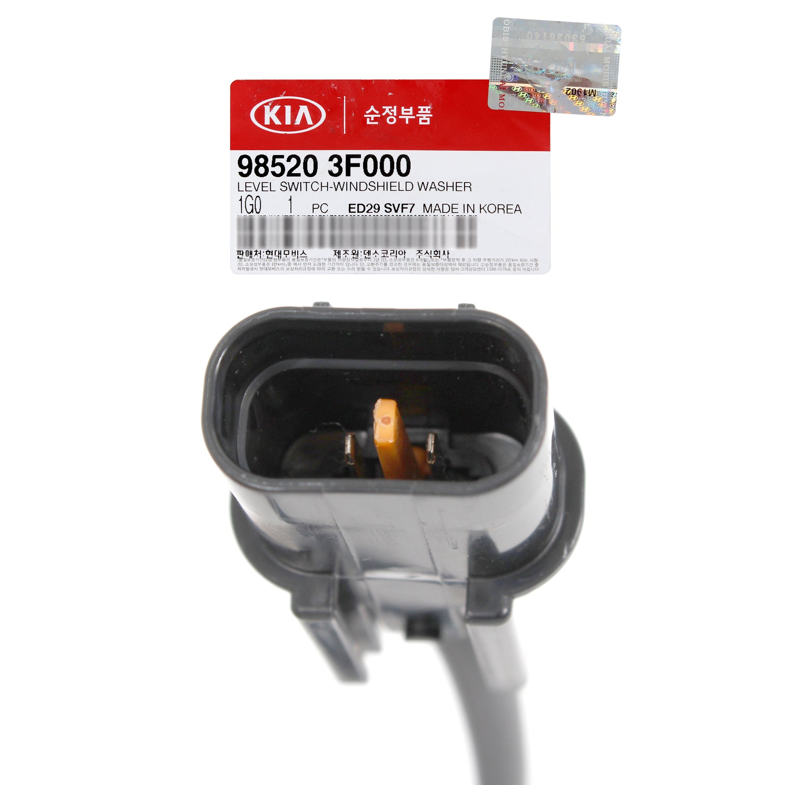 WINDSHIELD WASHER FLUID LEVEL SENSOR GENUINE for 11-15 SONATA OPTIMA 985203F000