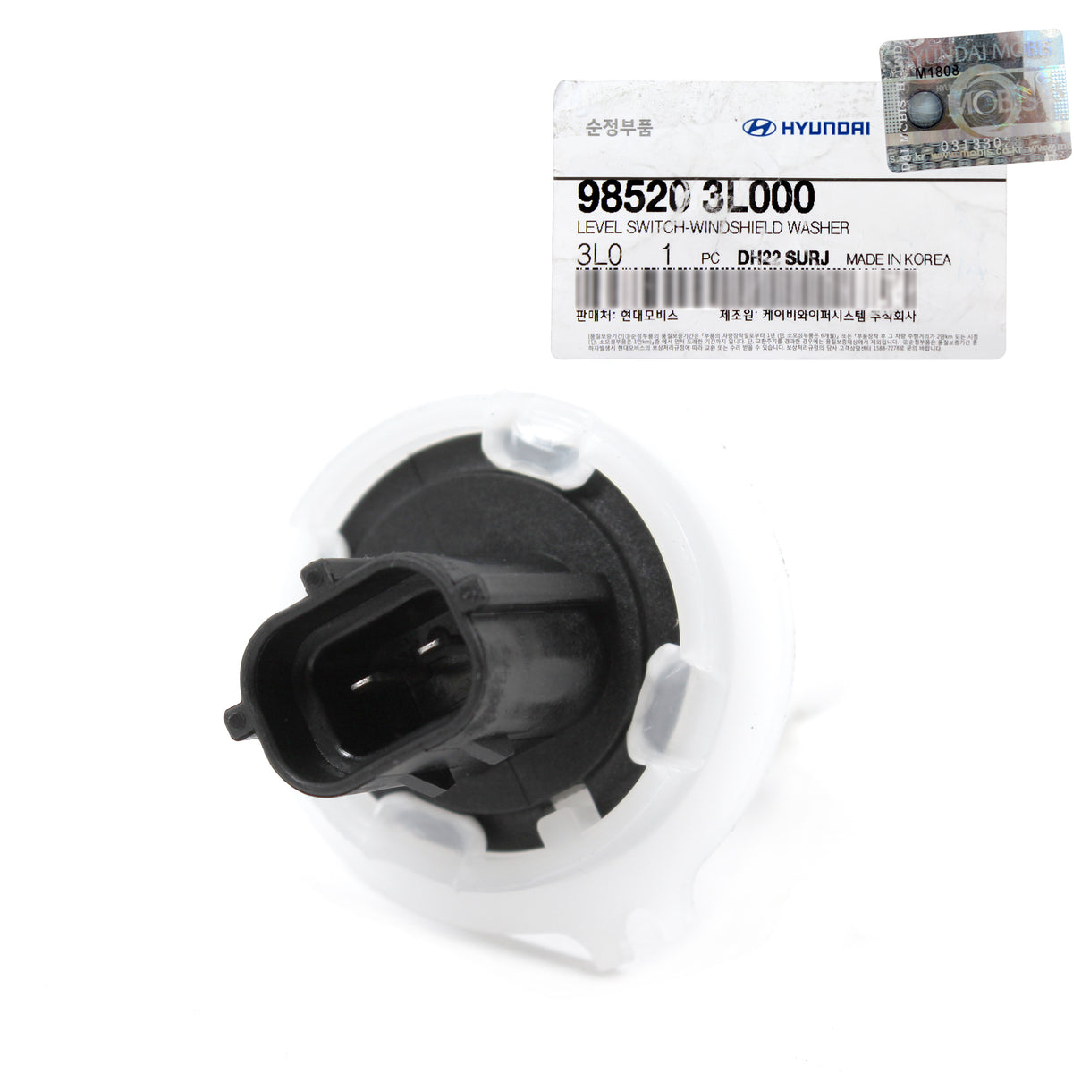 GENUINE WINDSHIELD WASHER LEVEL SENSOR for 06-19 HYUNDAI KIA 985203L000