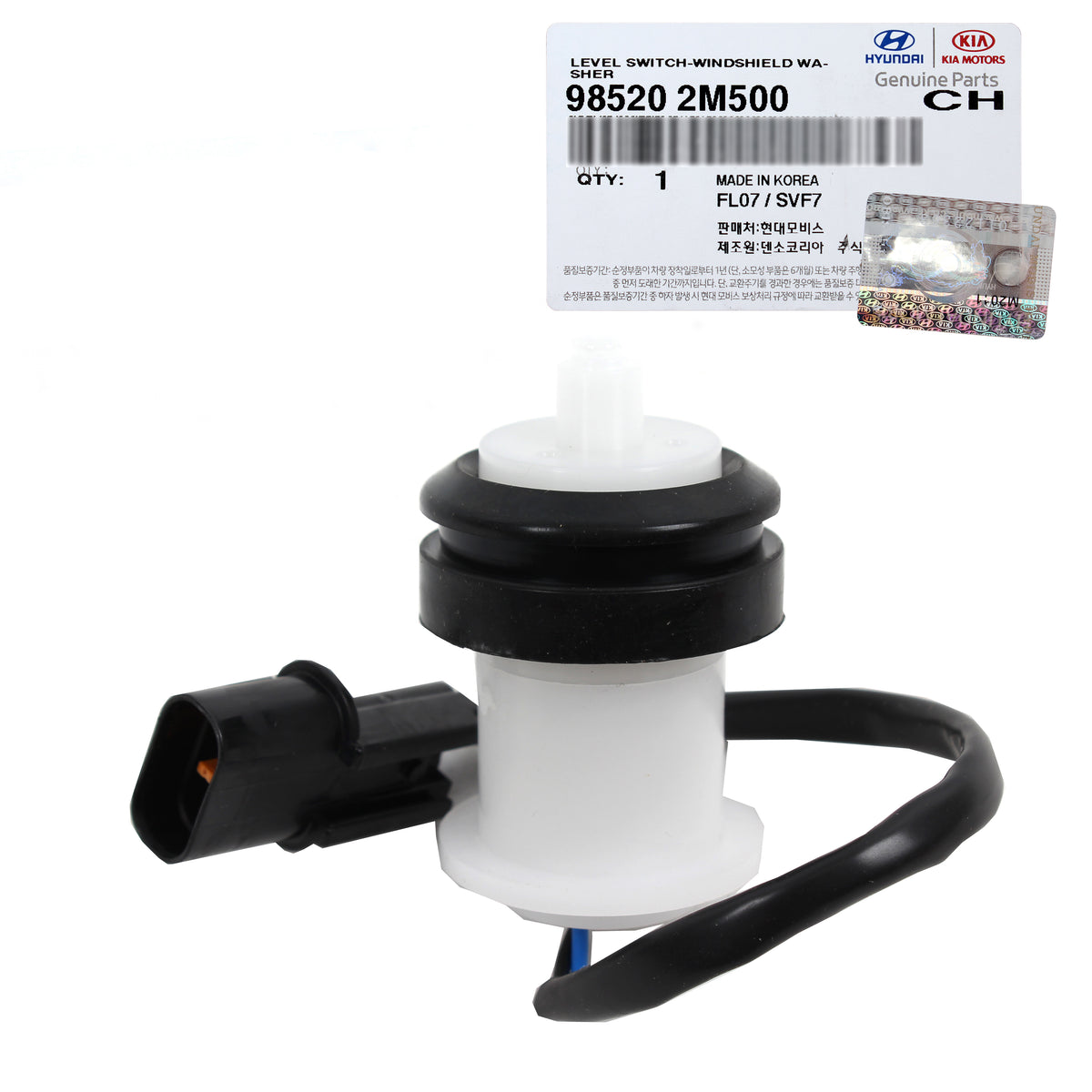 GENUINE Windshield Washer Level Sensor for 12-18 Elantra GT Genesis Coupe Sonata