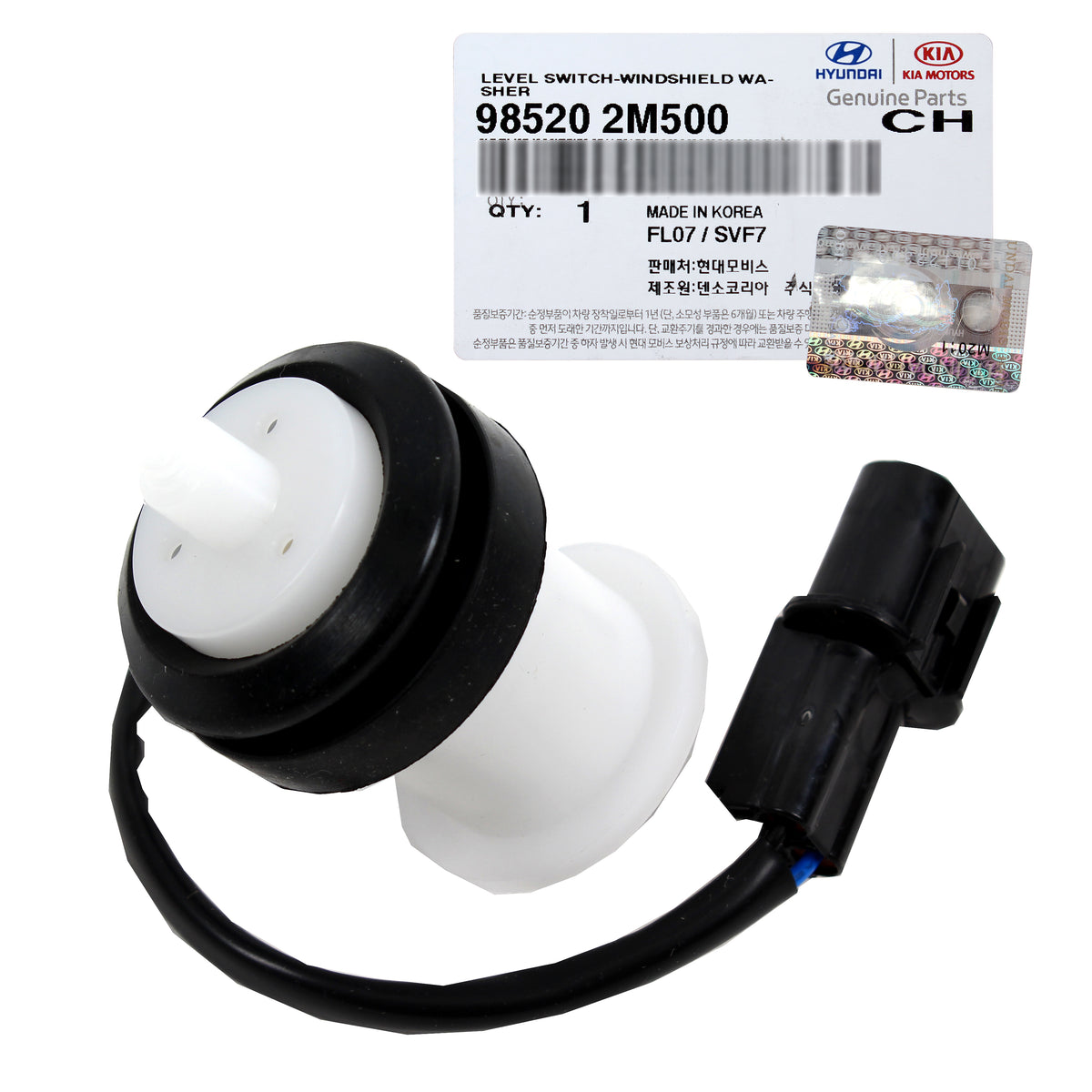 GENUINE Windshield Washer Level Sensor for 12-18 Elantra GT Genesis Coupe Sonata