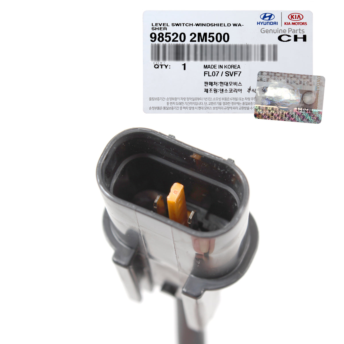 GENUINE Windshield Washer Level Sensor for 12-18 Elantra GT Genesis Coupe Sonata