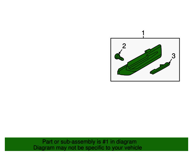 OEM Front Fender Vent Grille Molding RIGHT for 2019-2020 Kia Optima 87772D4500