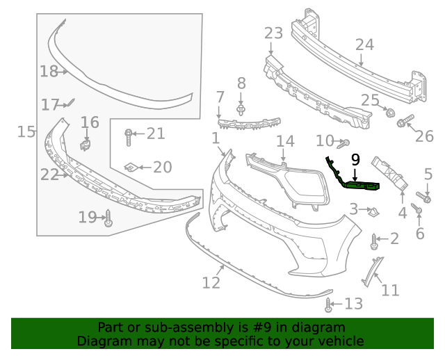 GENUINE Front Bumper Side Bracket RIGHT RH for 2020-2021 Kia Soul 865B4K0000