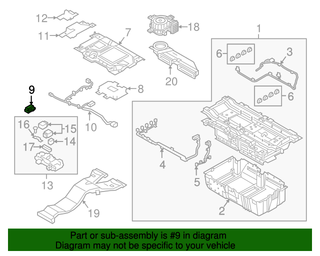 GENUINE Battery Safety Plug for 16-19 Sonata 17-20 Optima Hybrid 37586-E6000