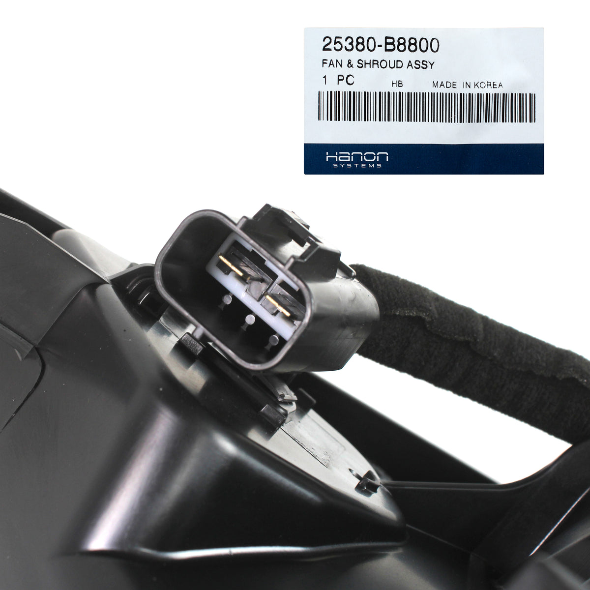 HANON GENUINE OEM Radiator Fan for 13-18 Hyundai Santa Fe 14-15 Sorento 3.3L