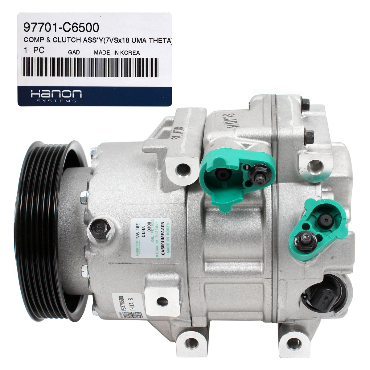 "OEM" A/C Compressor w/ Clutch for Kia Sorento 2.0L 2.4L 97701-C6500