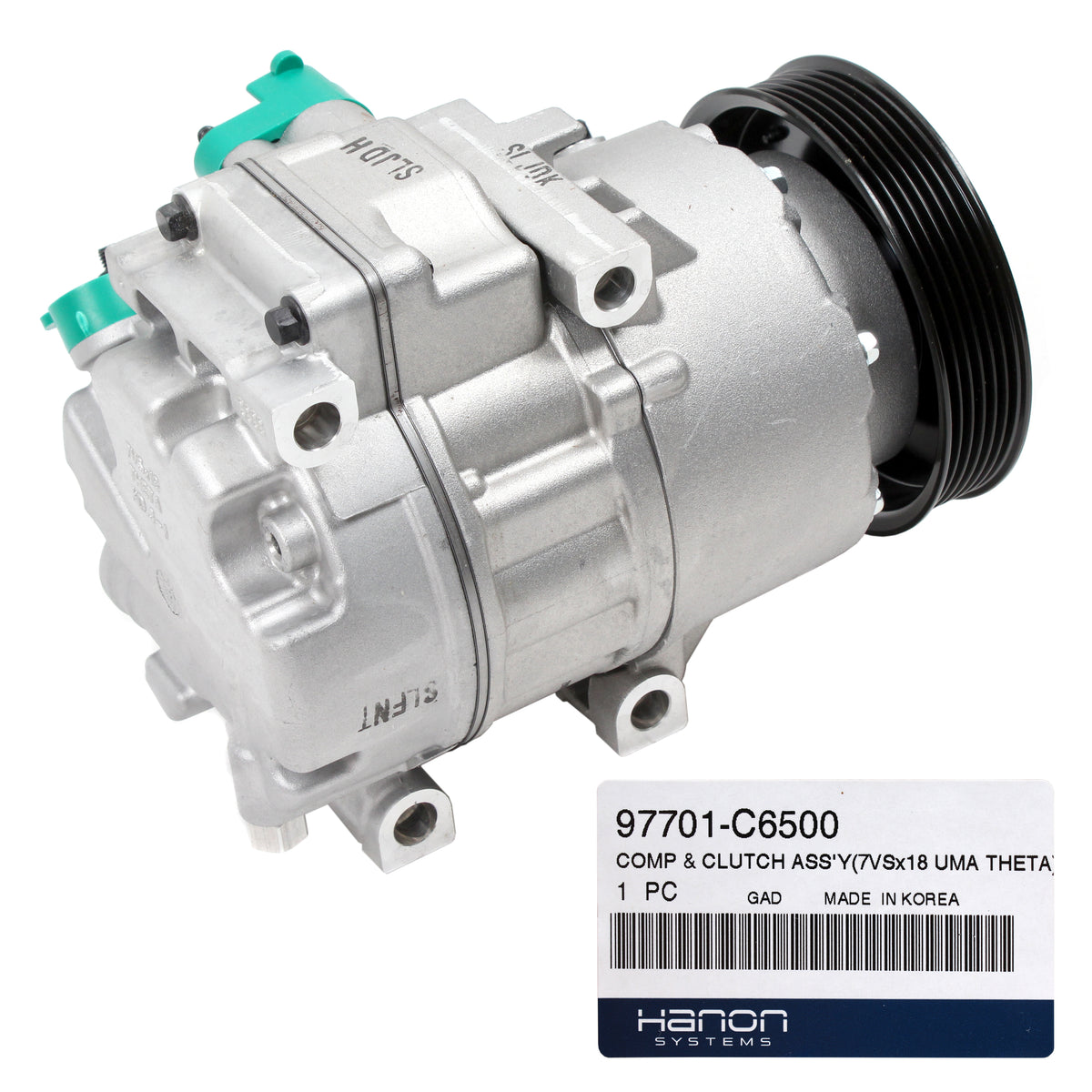 "OEM" A/C Compressor w/ Clutch for Kia Sorento 2.0L 2.4L 97701-C6500