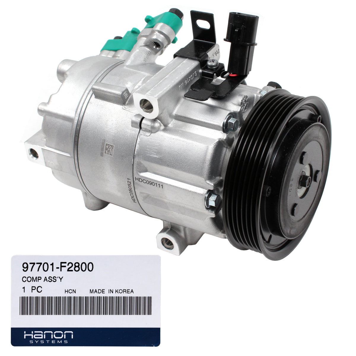 "OEM" A/C Compressor w/ Clutch for Hyundai Elantra Kia Forte 97701F2800