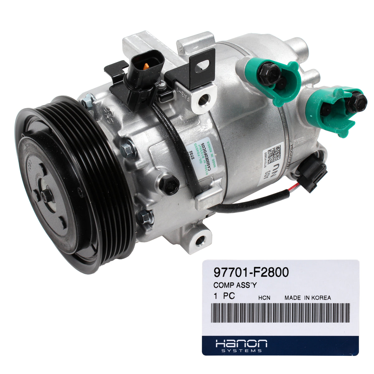 "OEM" A/C Compressor w/ Clutch for Hyundai Elantra Kia Forte 97701F2800