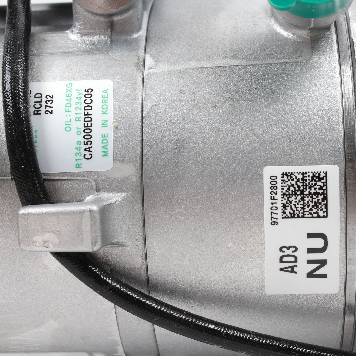 "OEM" A/C Compressor w/ Clutch for Hyundai Elantra Kia Forte 97701F2800