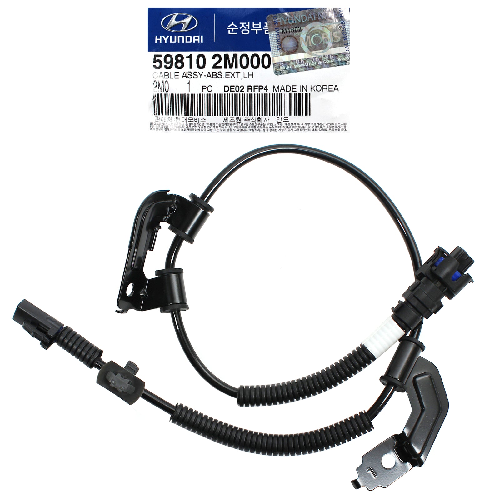 GENUINE ABS Wheel Speed Sensor FRONT DRIVER for 10-16 Genesis Coupe 598102M000