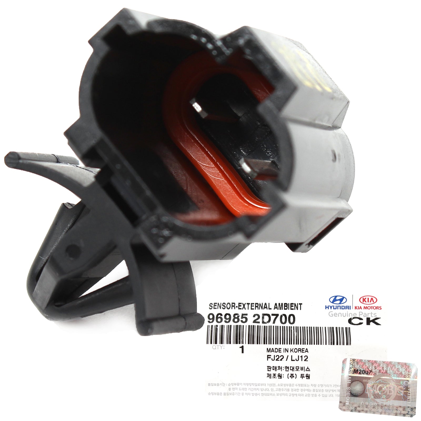 GENUINE External Ambient Temperature Sensor for 05-20 Hyundai Kia 969852D700