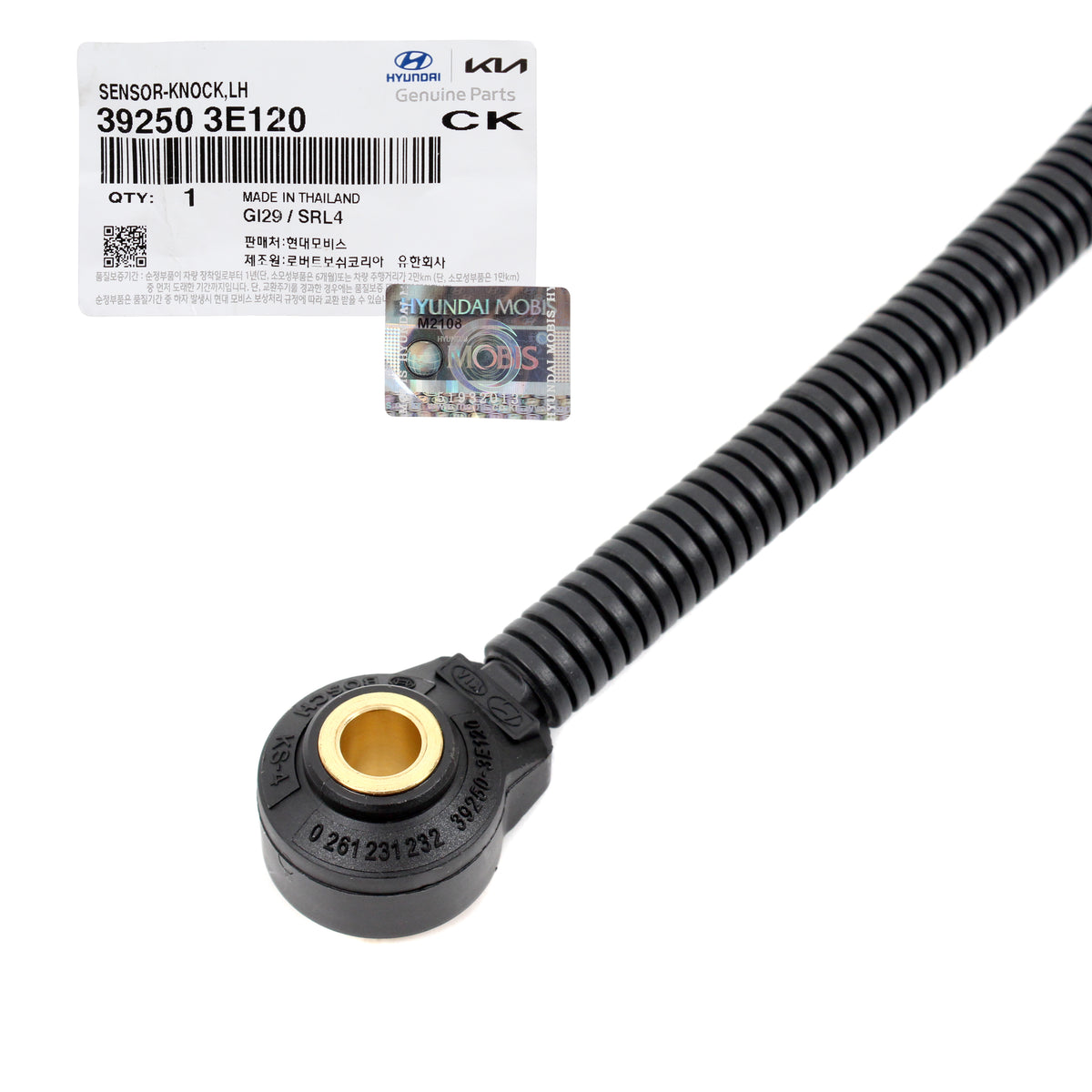 GENUINE Ignition Knock Sensor for 06-10 Santa Fe Optima Rondo 2.7L 39250-3E120