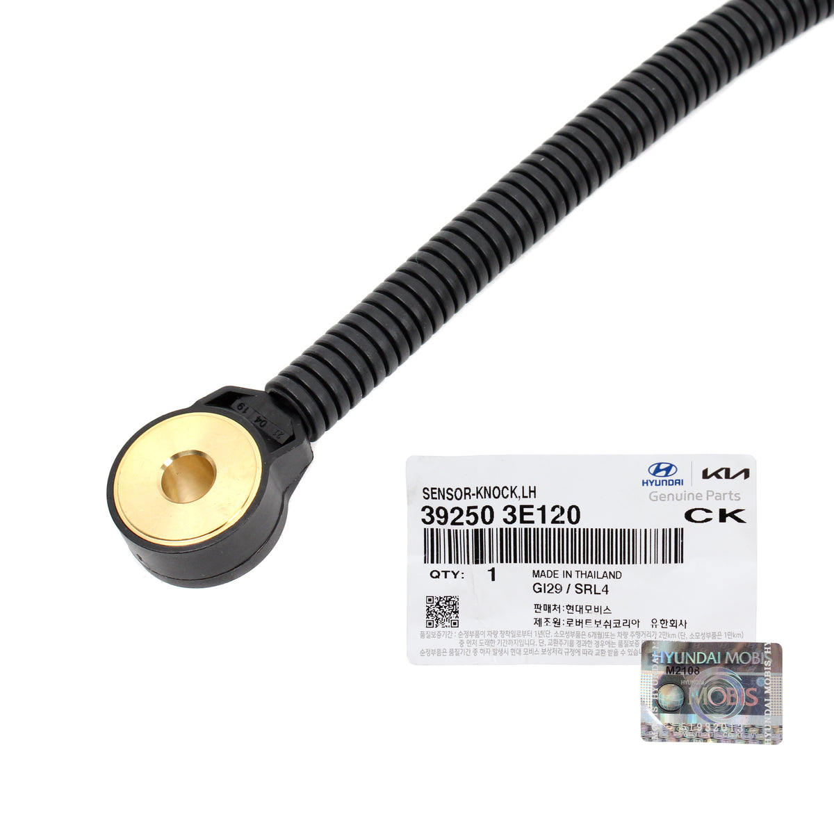GENUINE Ignition Knock Sensor for 06-10 Santa Fe Optima Rondo 2.7L 39250-3E120
