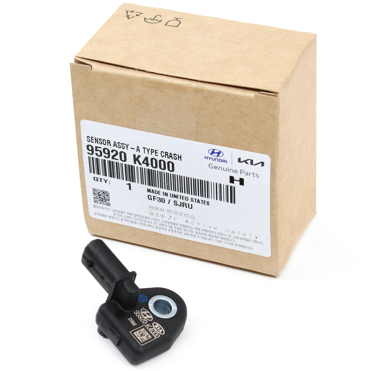 GENUINE Side Impact Sensor for 19-21 Hyundai Kona Veloster N 95920K4000