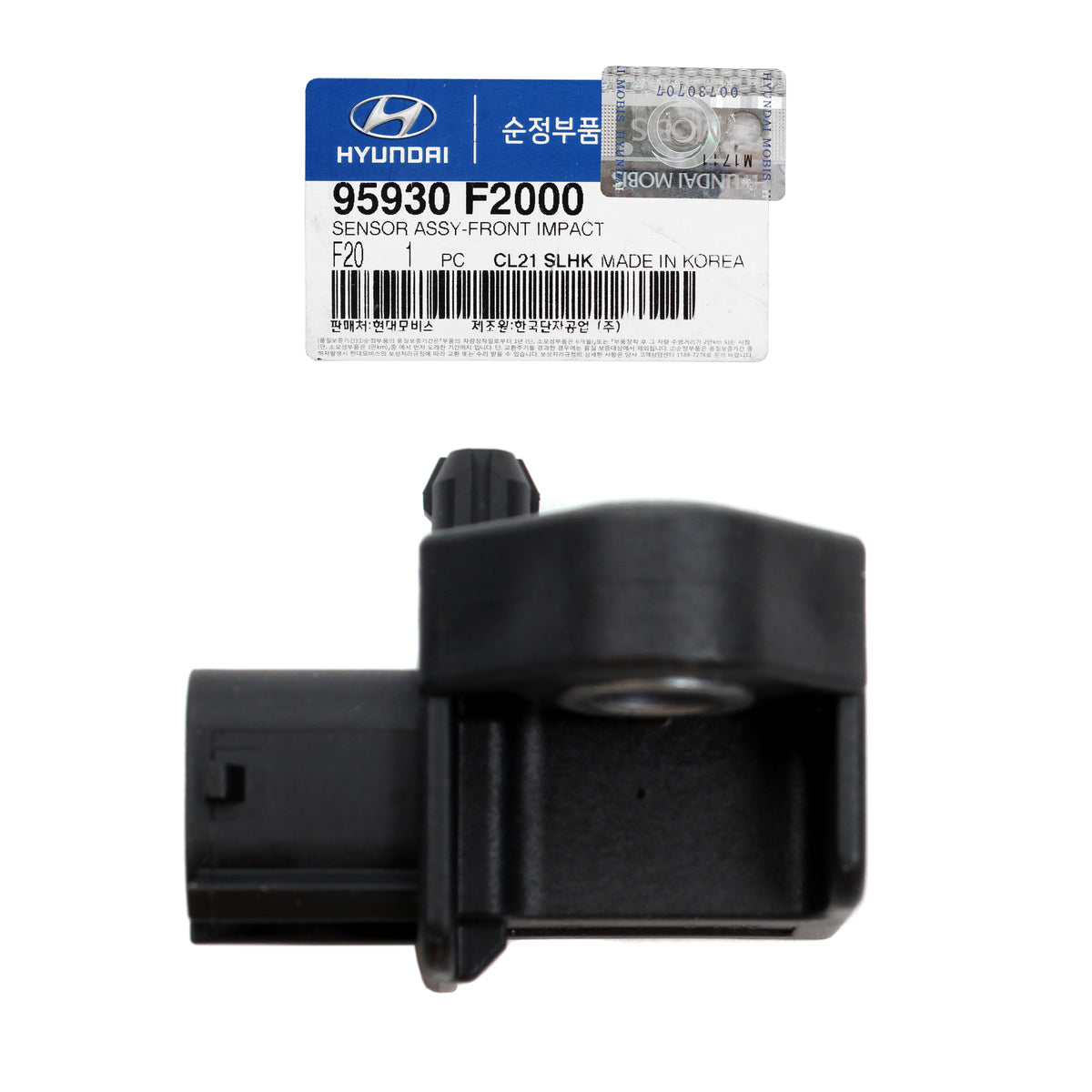 GENUINE FRONT Impact Sensor for 2017 Hyundai Elantra 17-18 Niro 95930F2000