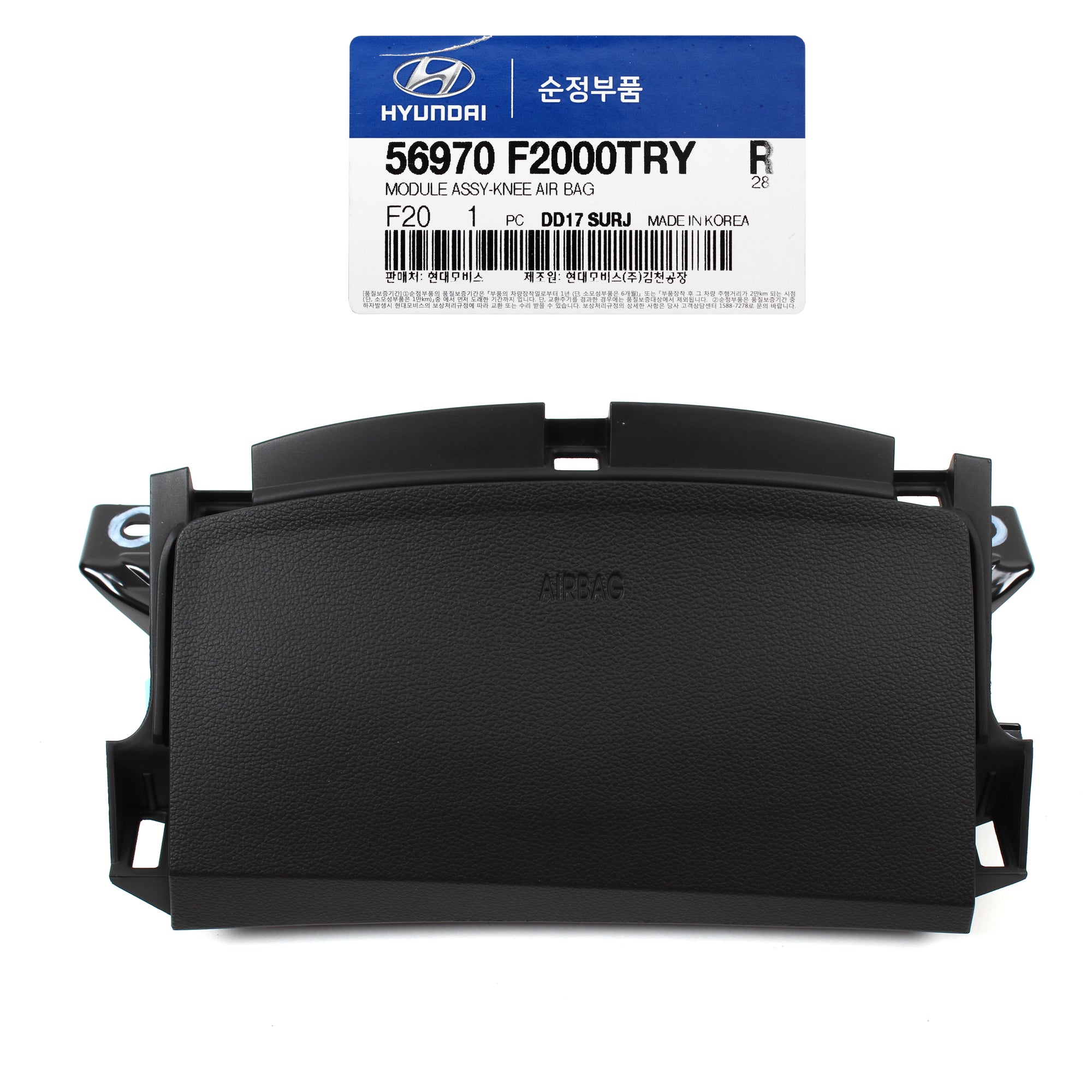 GENUINE Knee Airbag Module DRIVER LH for 17-18 Hyundai Elantra 56970F2000TRY