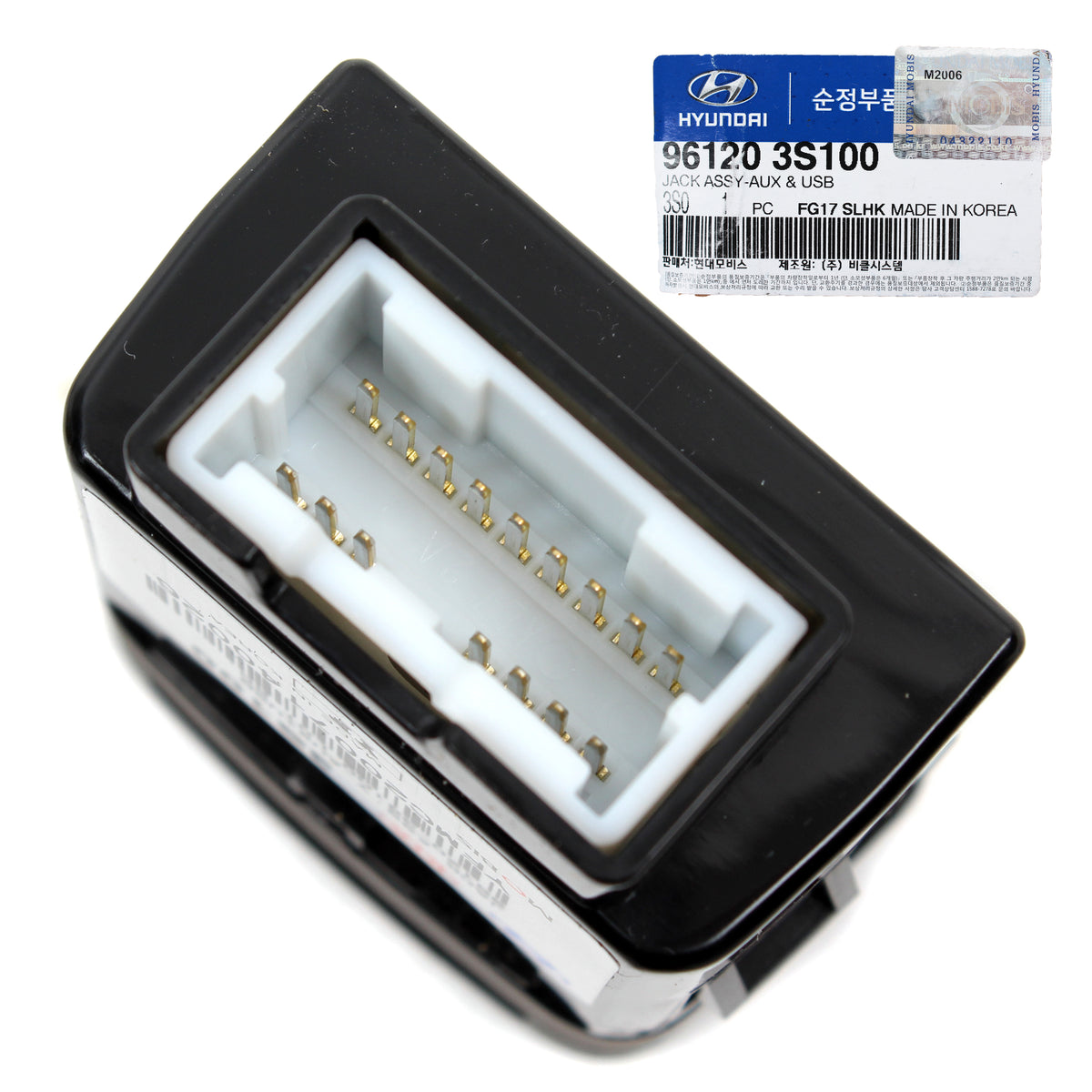 GENUINE Auxiliary USB iPOD Jack for 2011-2015 Hyundai Sonata 961203S100