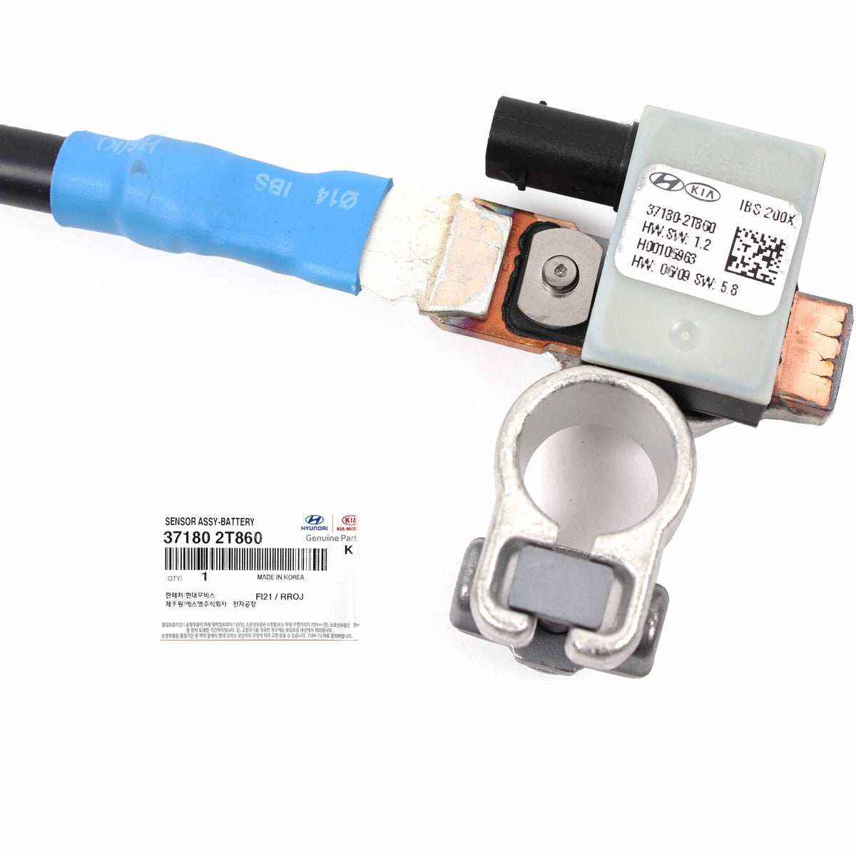 GENUINE Battery Cable NEGATIVE 68Ah for 2014 2015 Kia Optima 371802T860