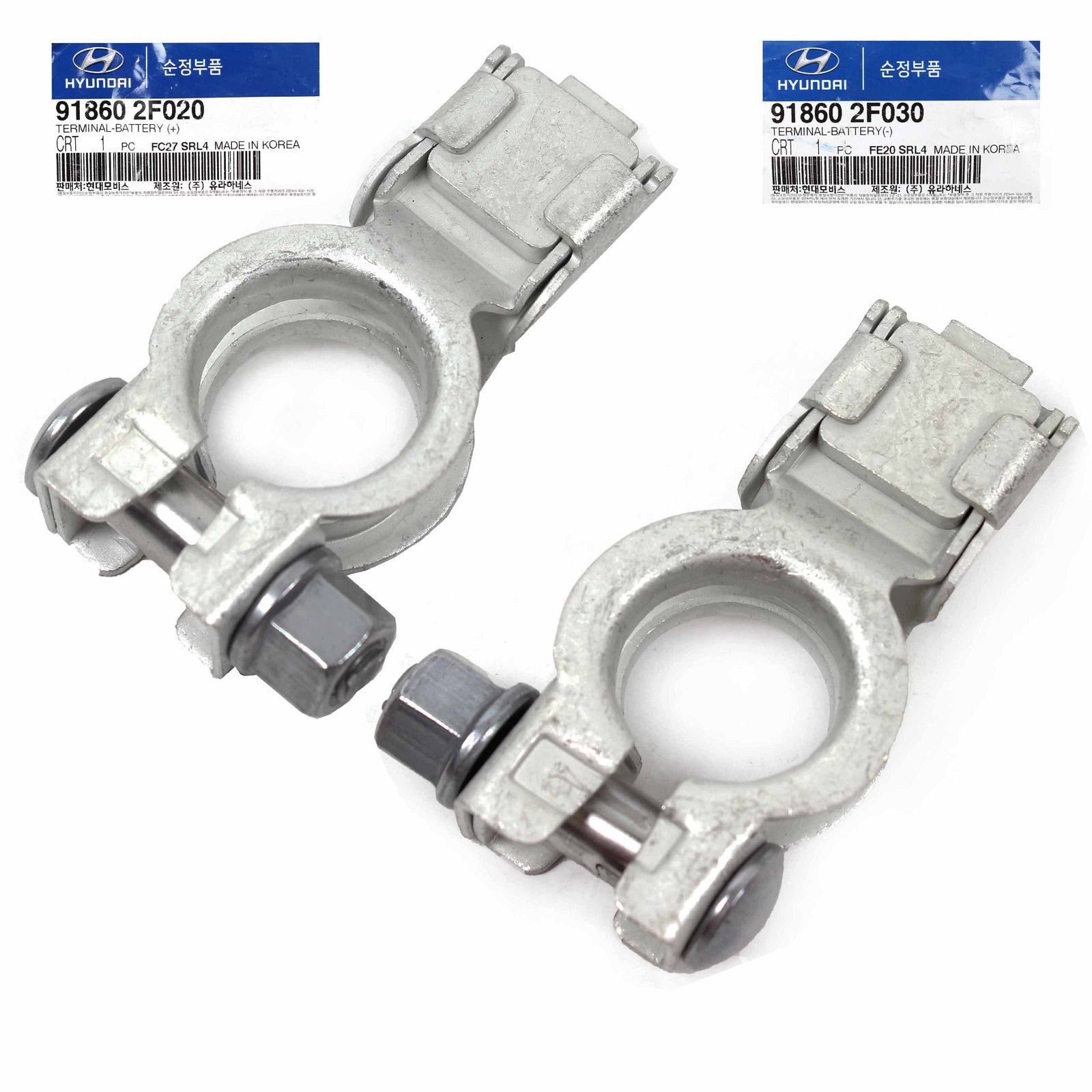 OEM Battery Terminal Set Pos(+) Neg(-) for Kia Niro Optima Soul Sorento Sportage