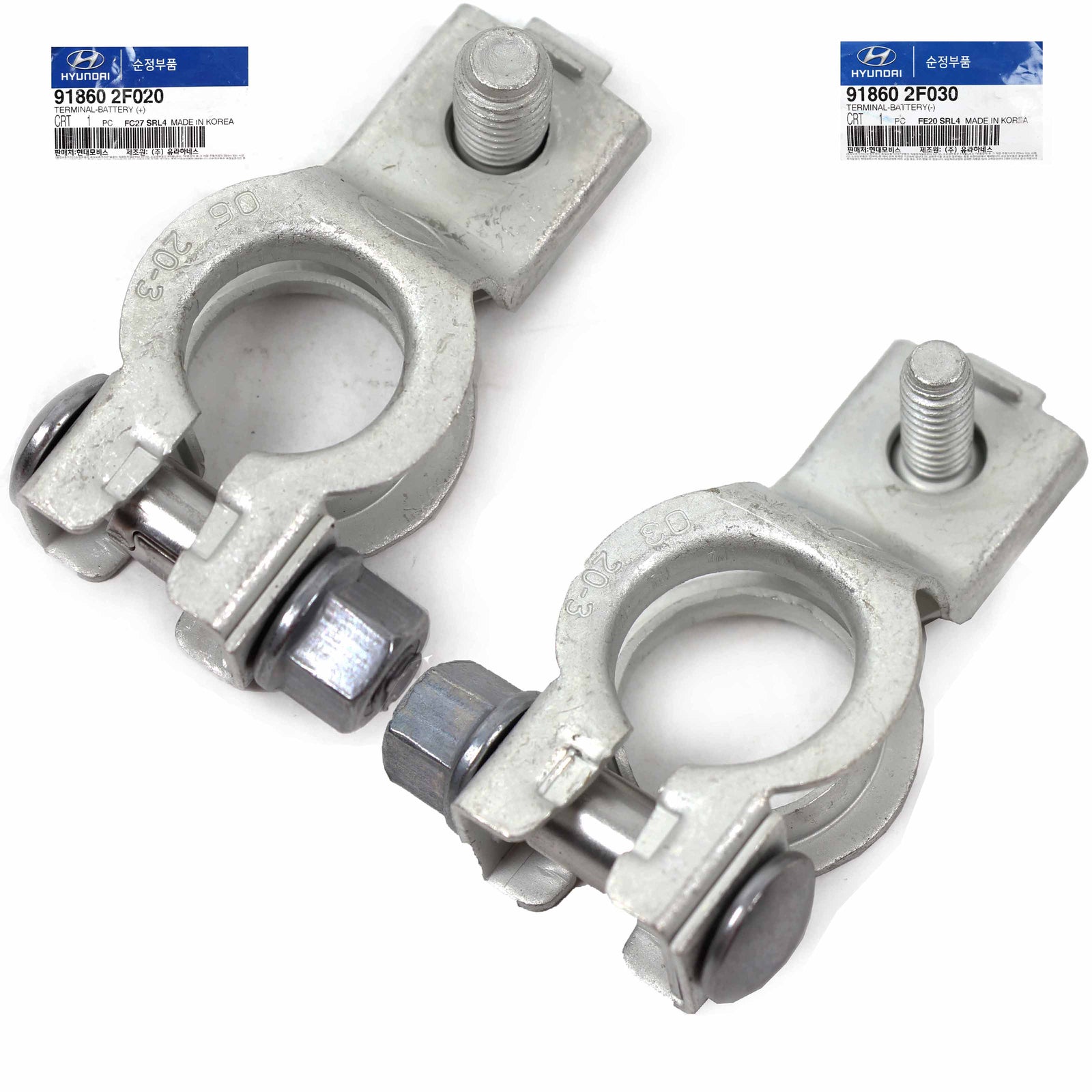 OEM Battery Terminal Set Pos(+) Neg(-) for Kia Niro Optima Soul Sorento Sportage