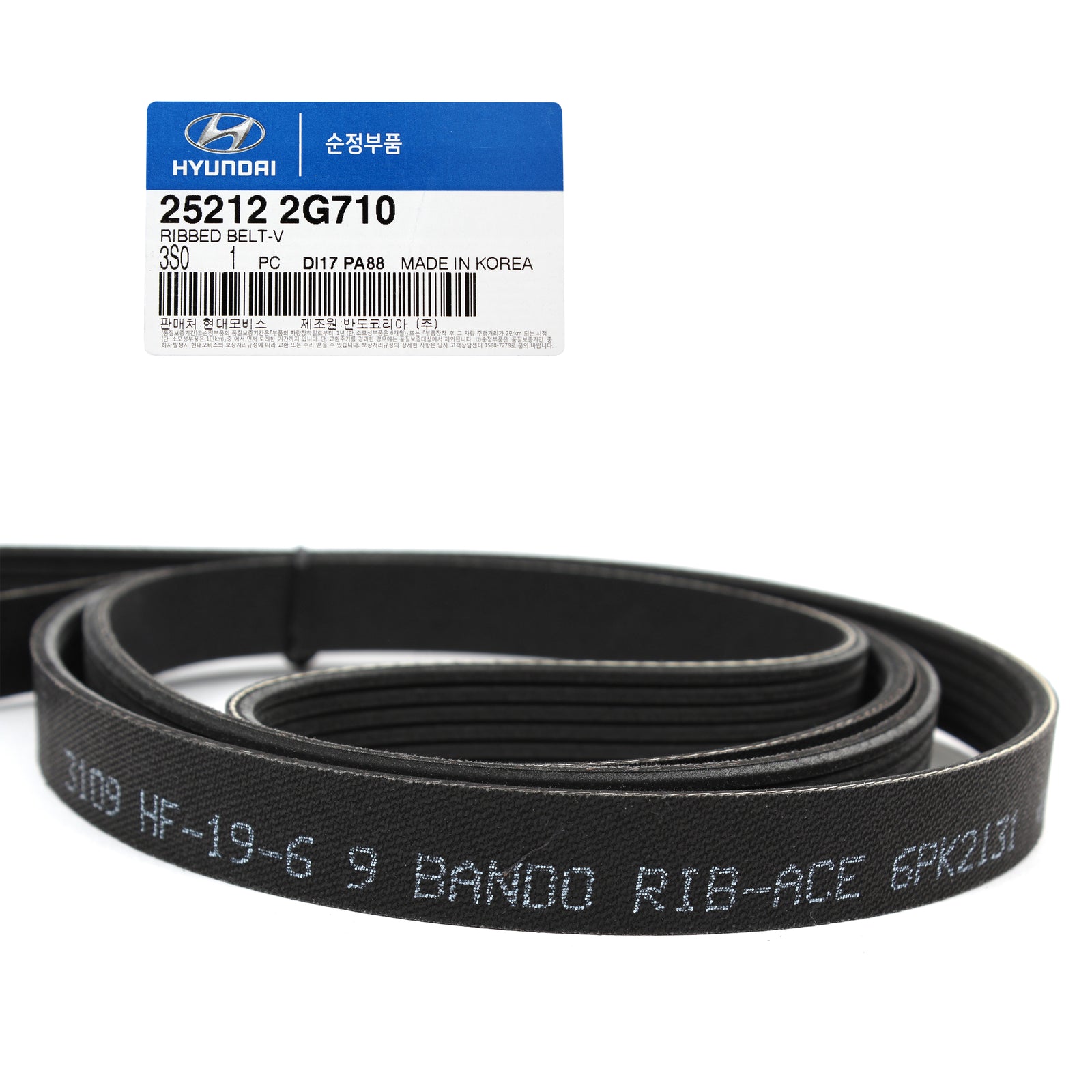 OEM V-Ribbed belt for Hyundai Kia Sonata Tucson Optima Sportage 2011-2014