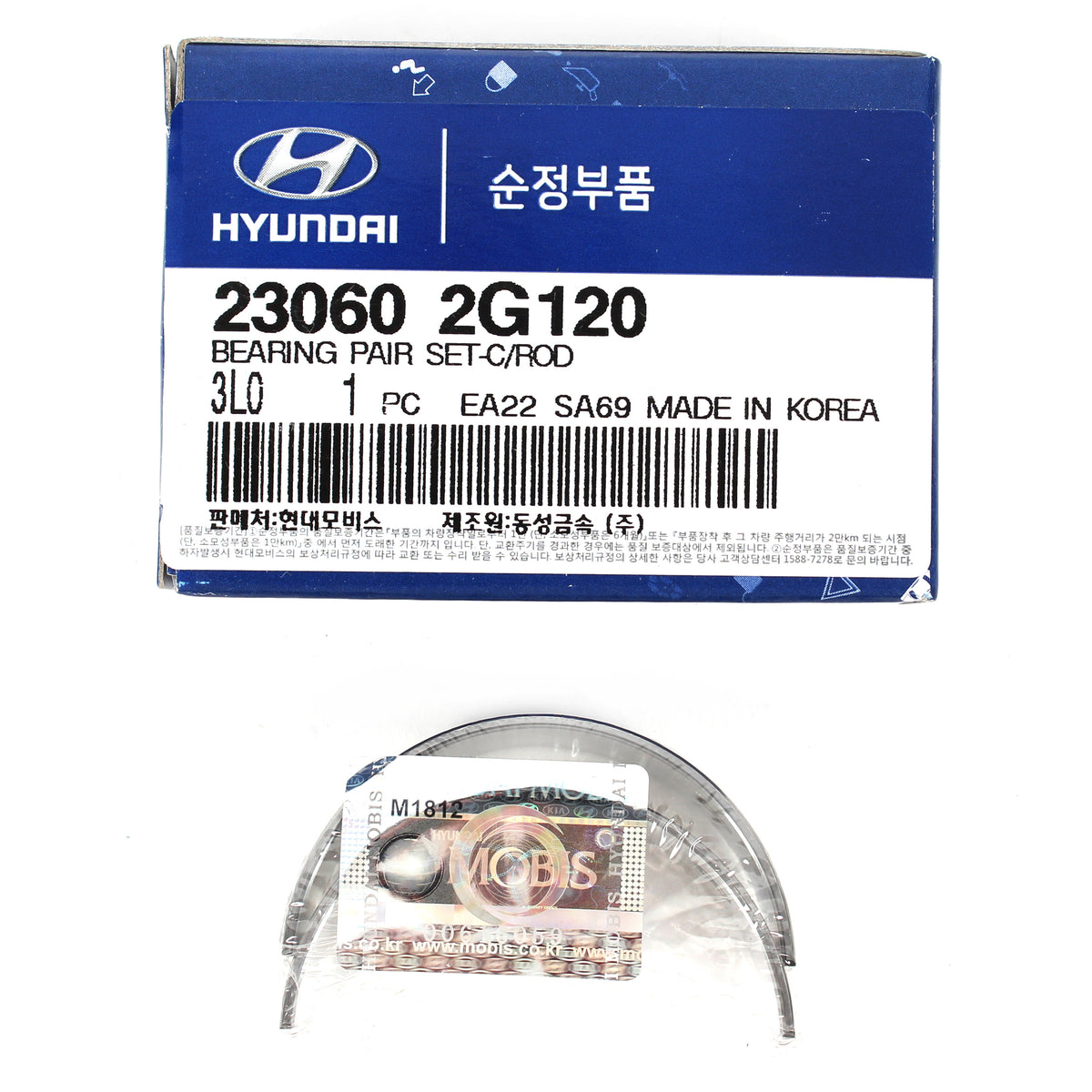 GENUINE Connecting Rod Bearing for 2006-13 Hyundai Kia 2.0L 2.4L 230602G120