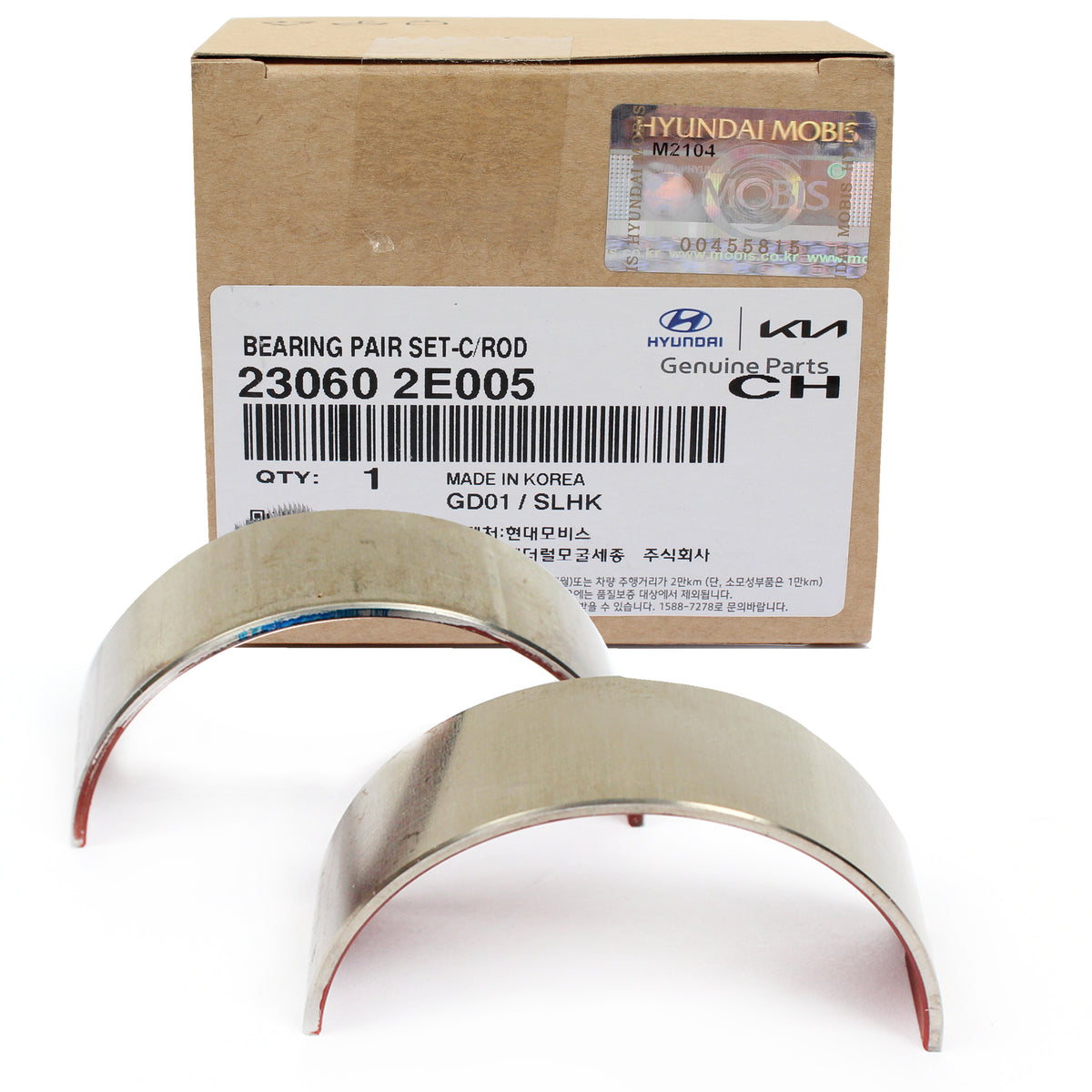 GENUINE Connecting Rod Bearing for 11-20 Elantra Tucson Soul Forte 1.8L 2.0L