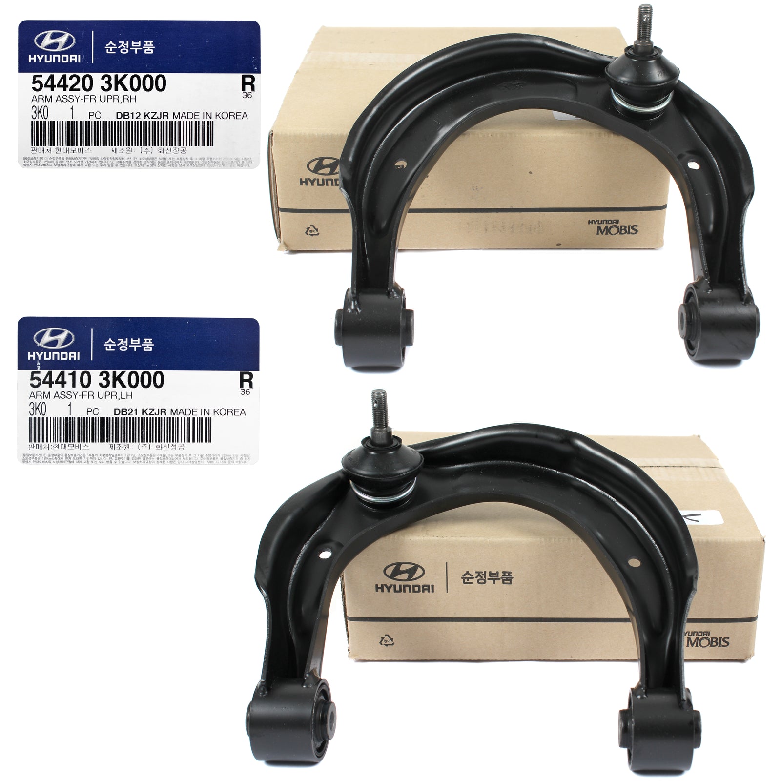 GENUINE Control Arm Upper FRONT LEFT & RIGHT for 06-11 Azera Sonata Amanti