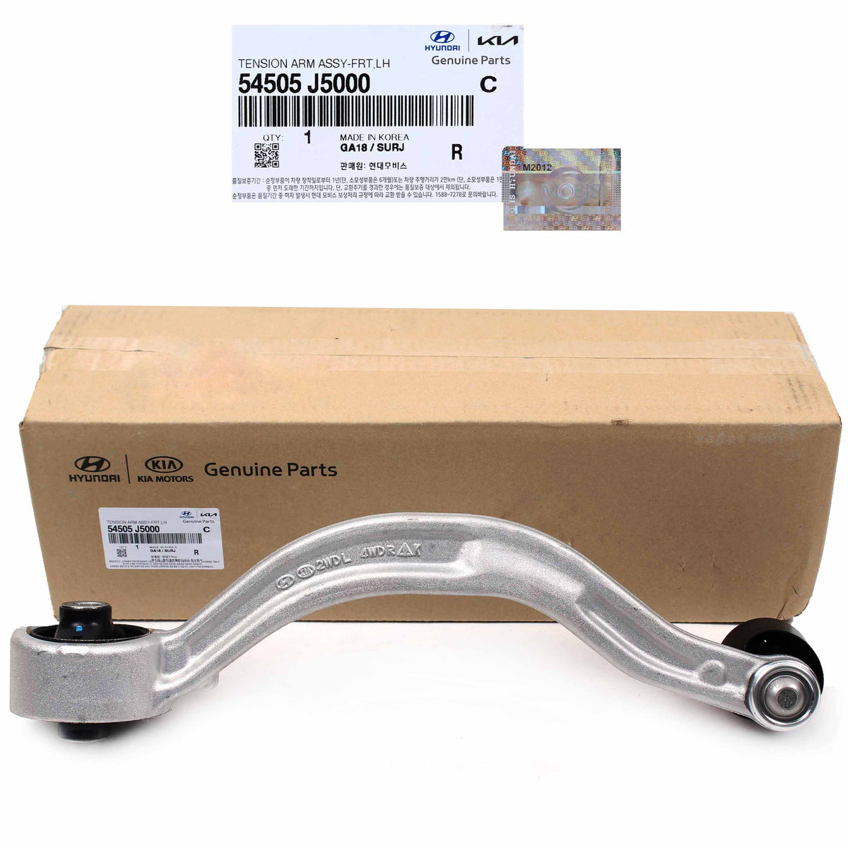 OEM Control Arm FRONT LEFT DRIVER for 18-21 GENESIS G70 Kia Stinger 54505J5000