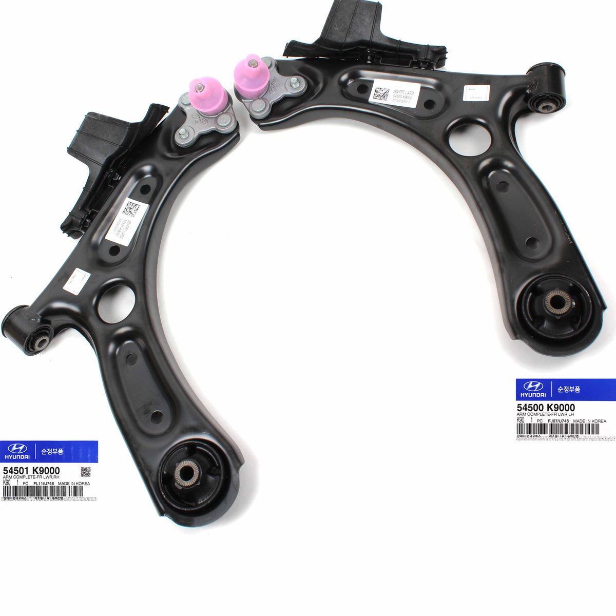 OEM Control Arm FRONT LEFT &amp; RIGHT for Hyundai 2019-2021 Veloster N 54501K9000