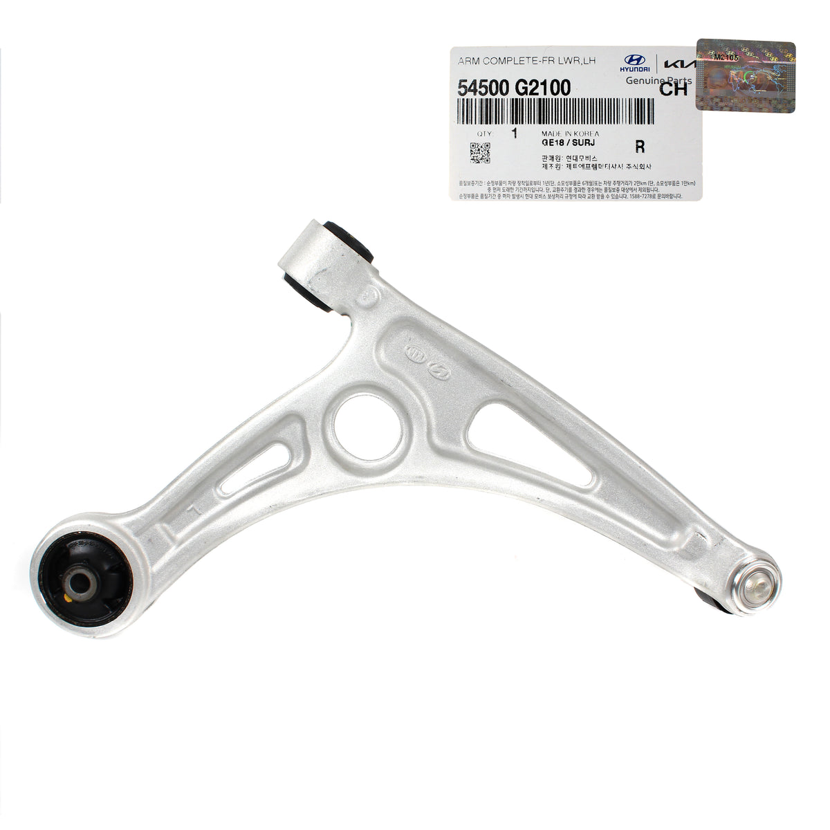 GENUINE Lower Control Arm FRONT LEFT DRIVER for 17-21 Ioniq Kona Niro 54500G2100