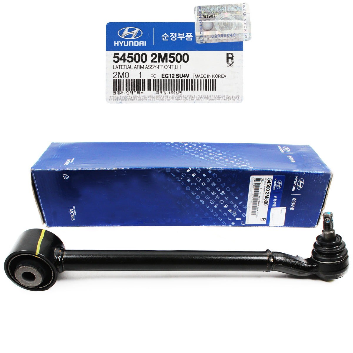 Lateral Arm Lower FRONT LH GENUINE for 13-16 Hyundai Genesis Coupe 545002M500