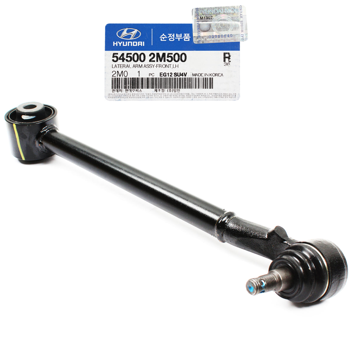 Lateral Arm Lower FRONT LH GENUINE for 13-16 Hyundai Genesis Coupe 545002M500