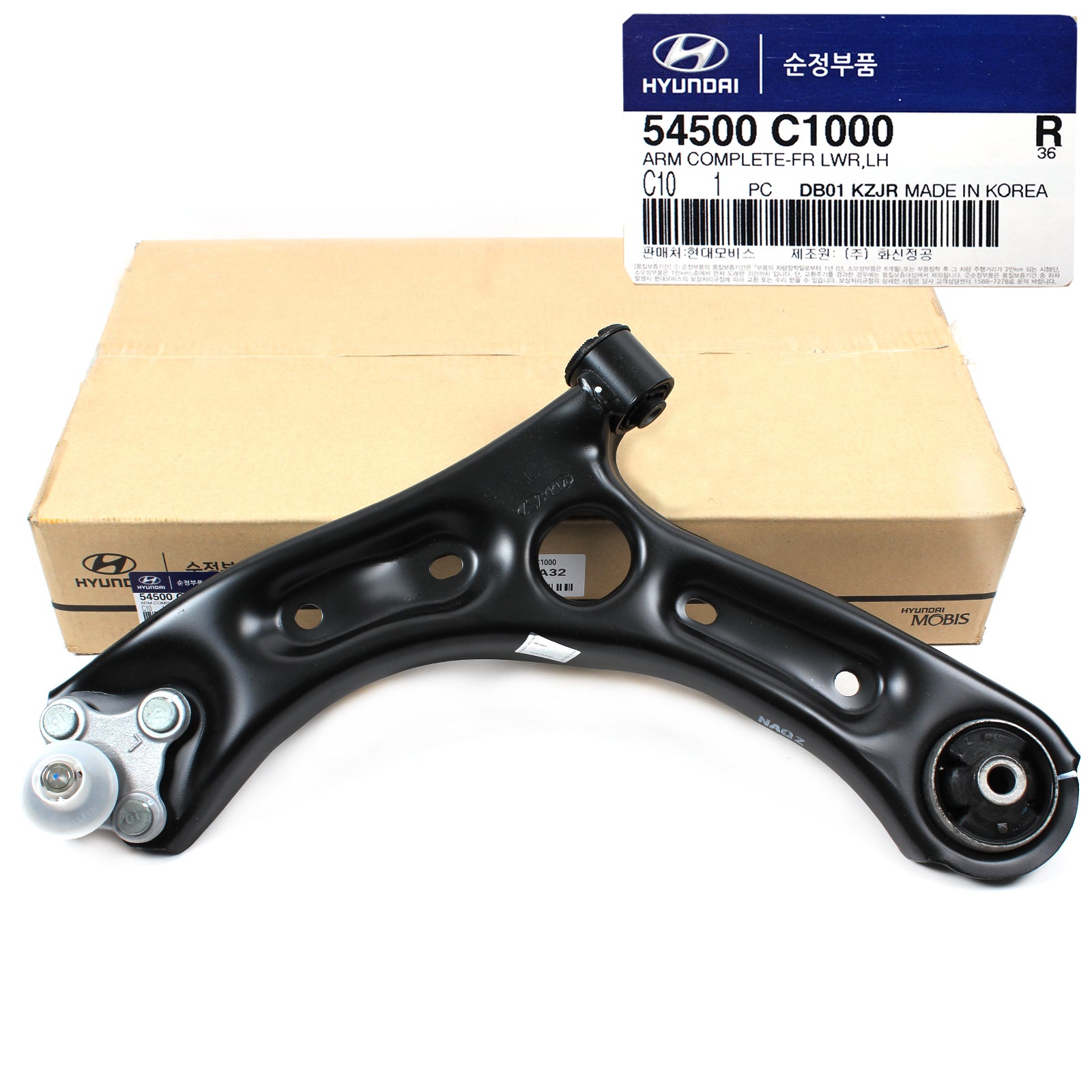 OEM Control Arm LOWER FRONT LEFT for 15-17 Hyundai Sonata Optima 54500C1000