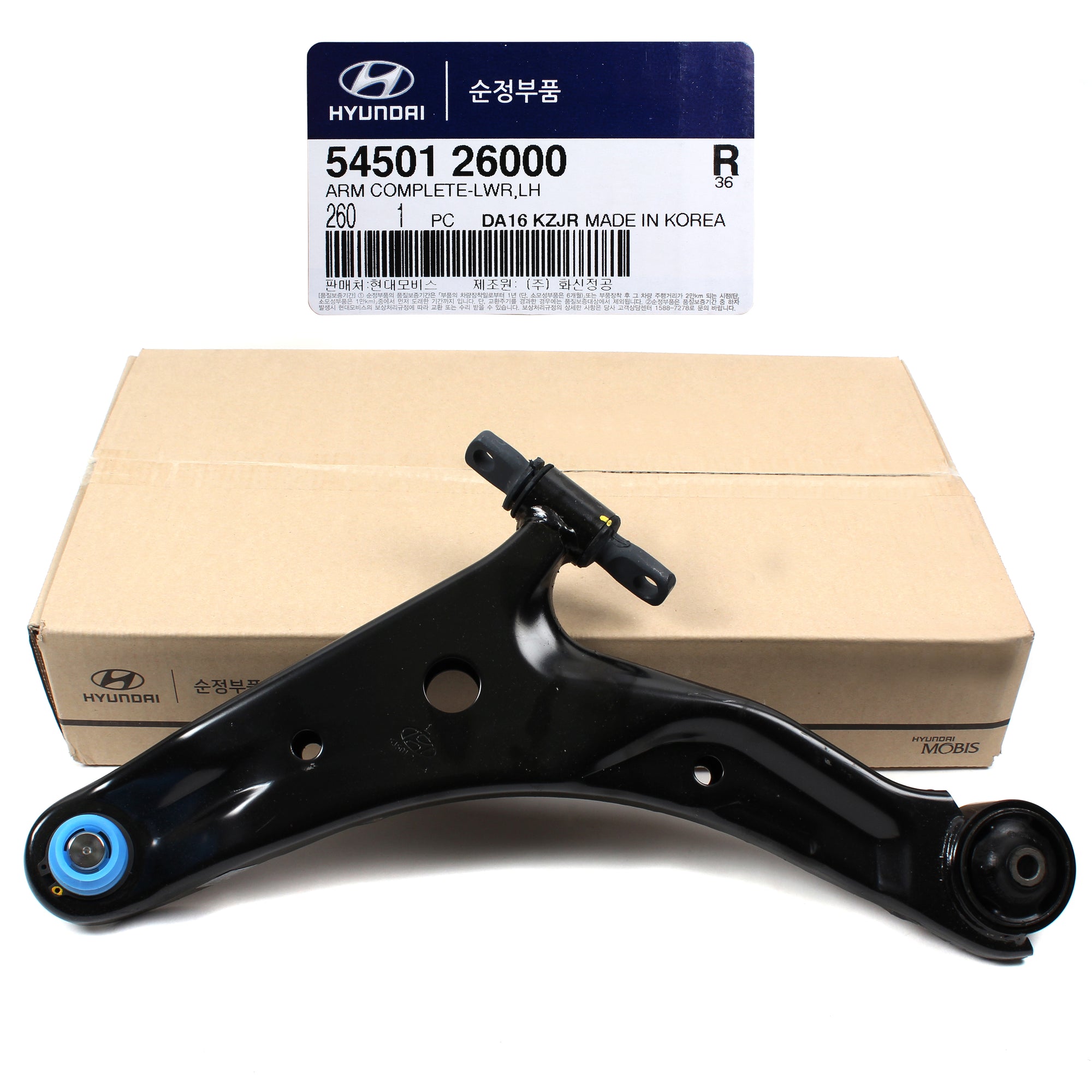 GENUINE Control Arm FRONT LOWER LEFT for 01-06 Hyundai Santa Fe OEM 54501-26000