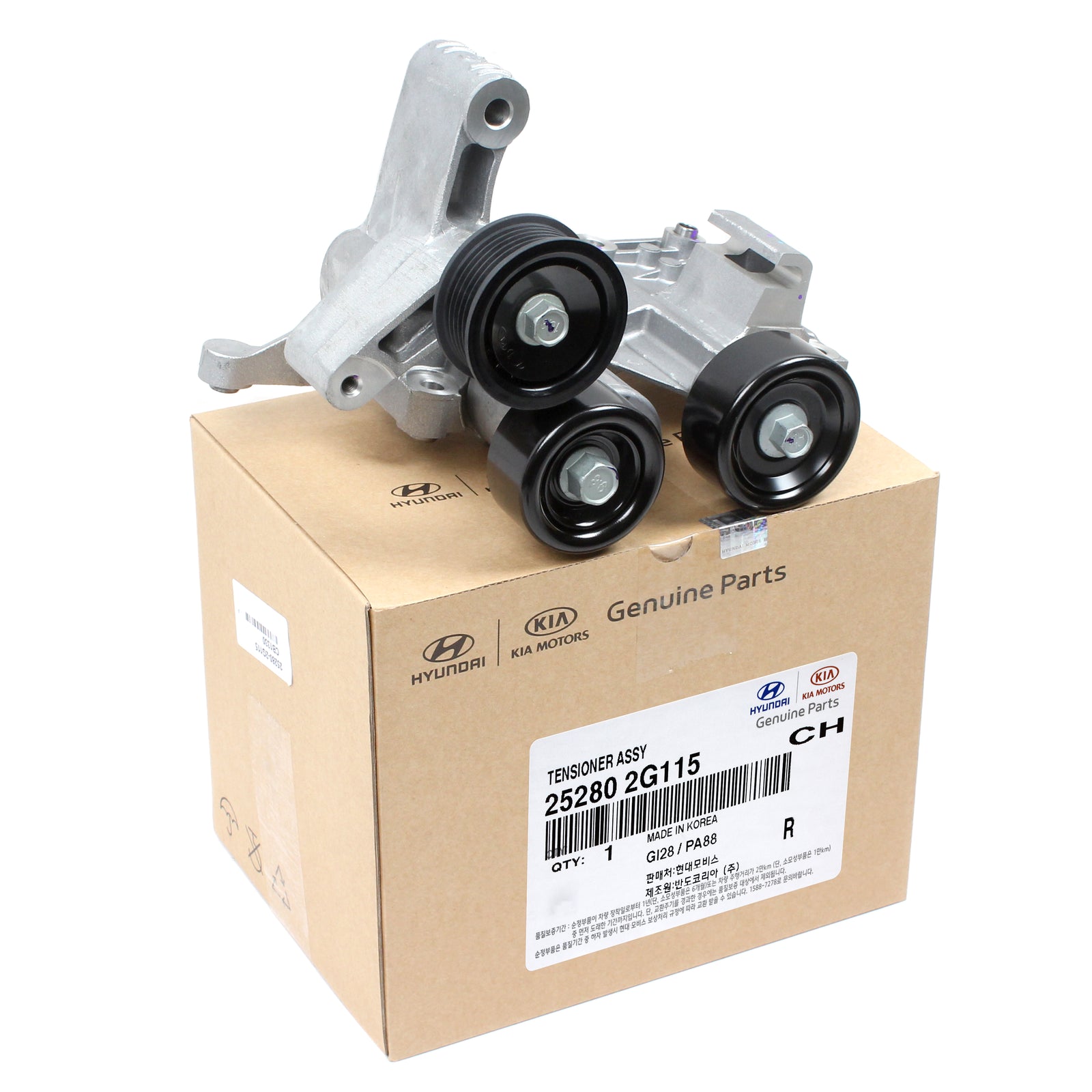 OEM Belt Tensioner for 11-14 Kia Forte Optima Sorento Sportage 252802G115