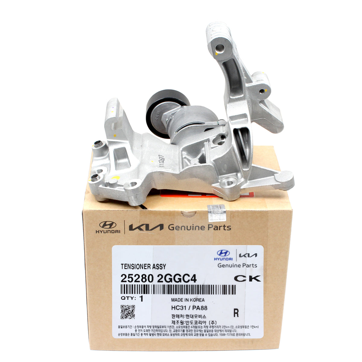 GENUINE Belt Tensioner w/ Bracket for 15-21 Santa Fe Sonata Tucson 252802GGC4