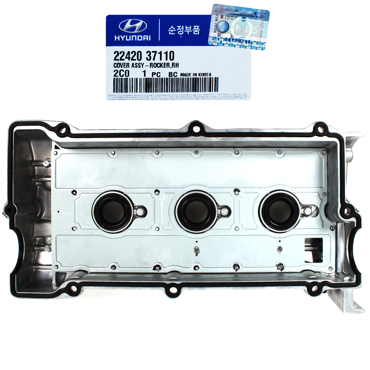 GENUINE Engine Valve Cover &amp; Gasket RIGHT for Santa Fe Sonata Tiburon Optima 2.7