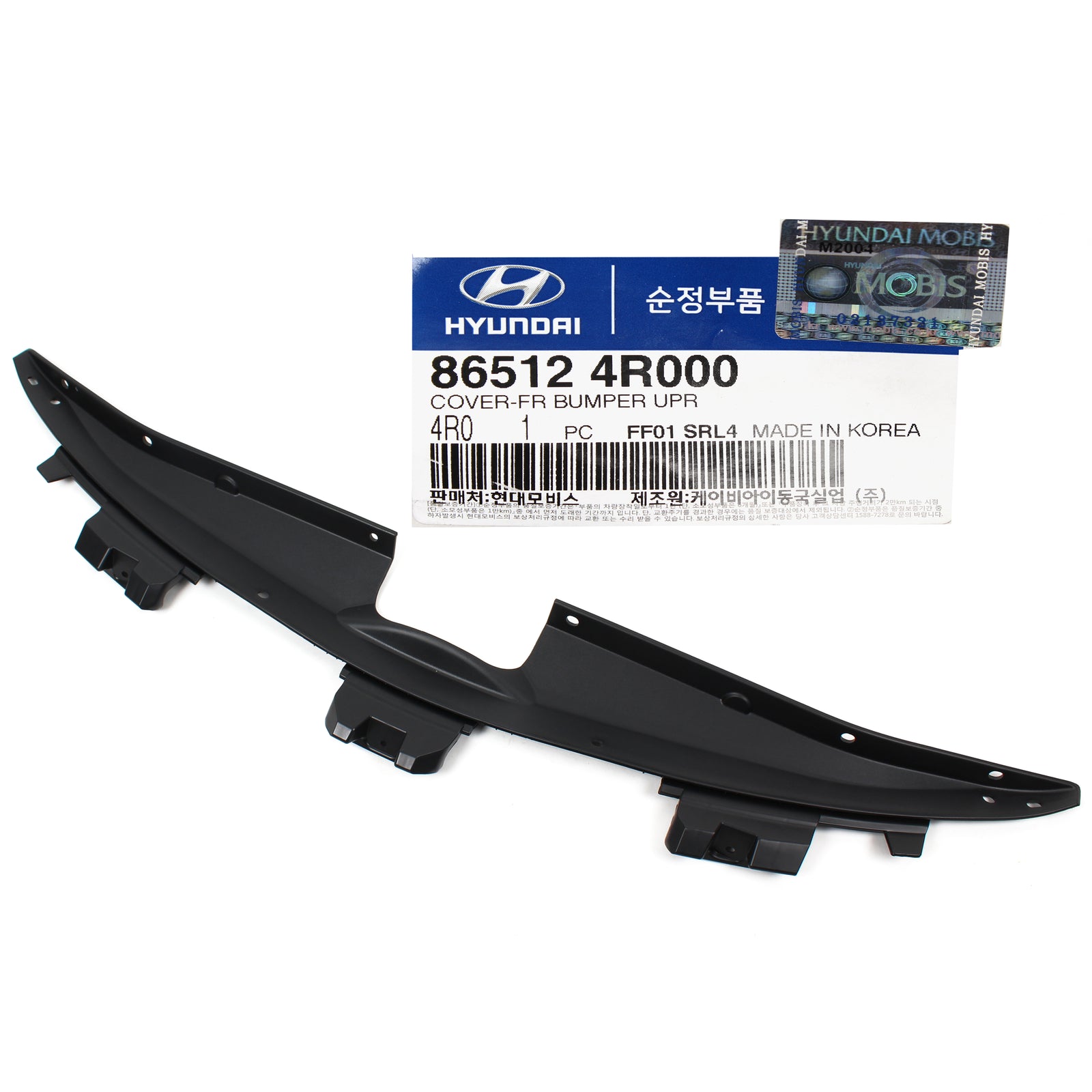 GENUINE Radiator Grille Upper Cover for 11-15 Hyundai Sonata Hybrid 865124R000