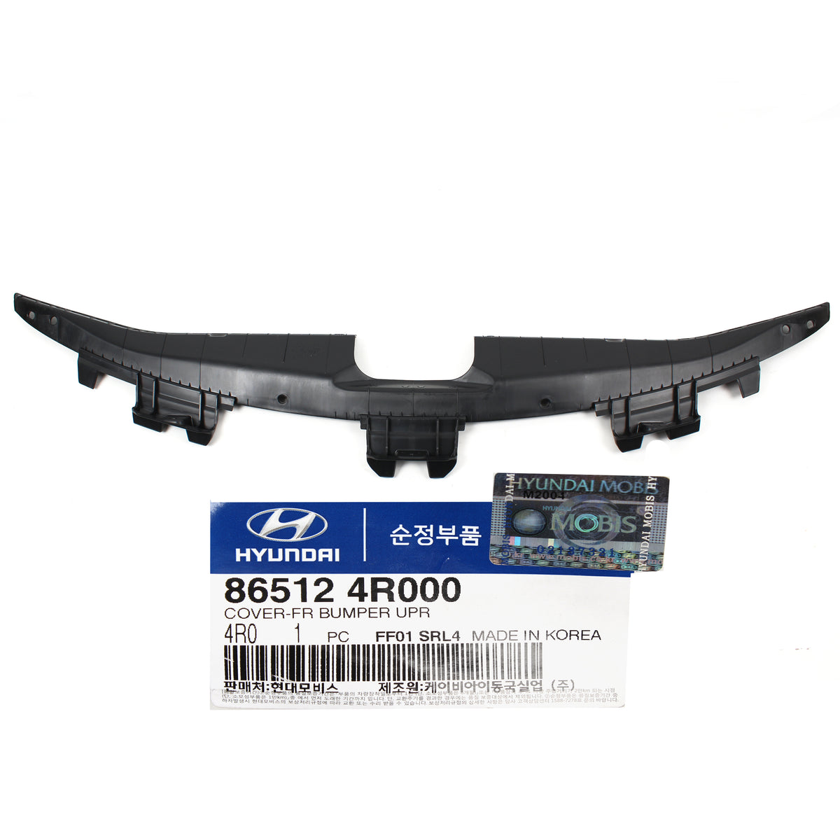 GENUINE Radiator Grille Upper Cover for 11-15 Hyundai Sonata Hybrid 865124R000