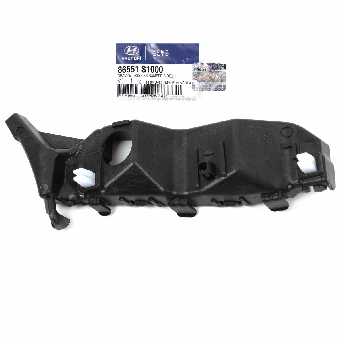 86551 R5000 GENUINE Front Bumper Bracket LEFT DRIVER for 2019-2020 Santa Fe 86551S ...