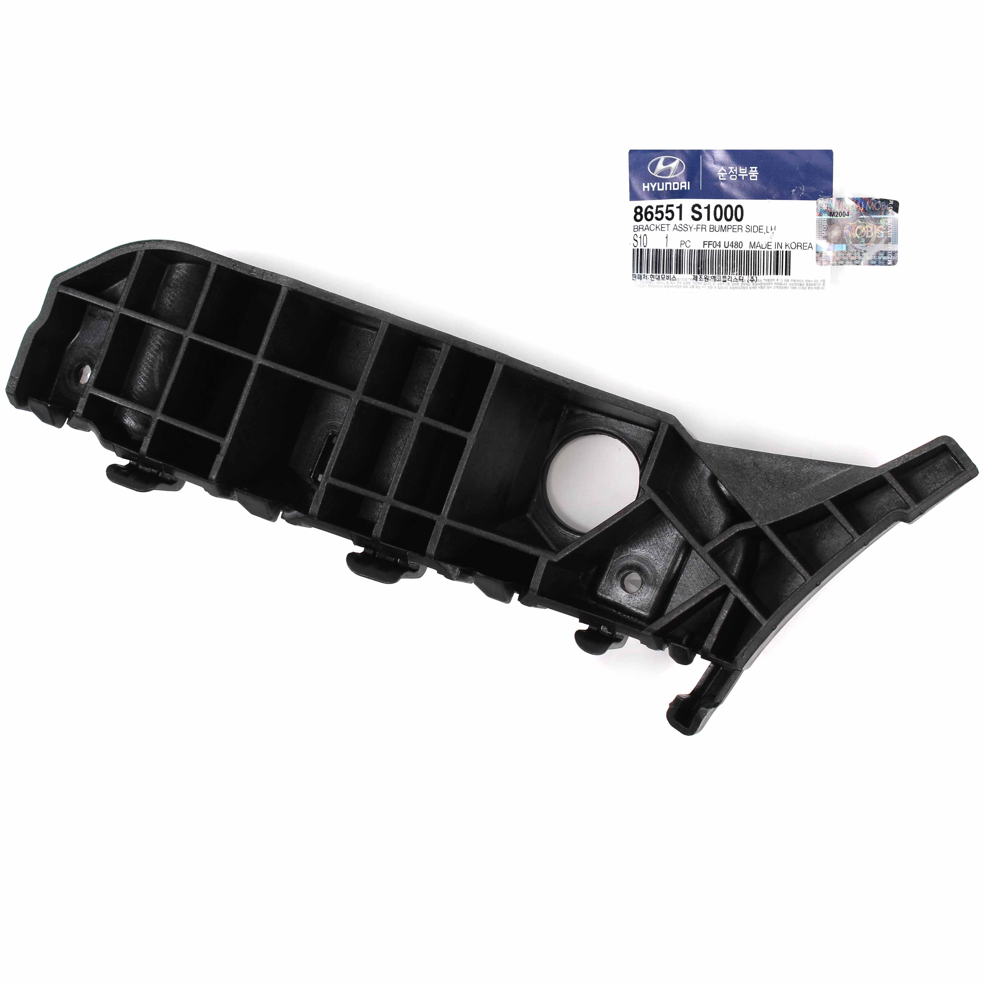 86551 R5000 GENUINE Front Bumper Bracket LEFT DRIVER for 2019-2020 Santa Fe 86551S ...
