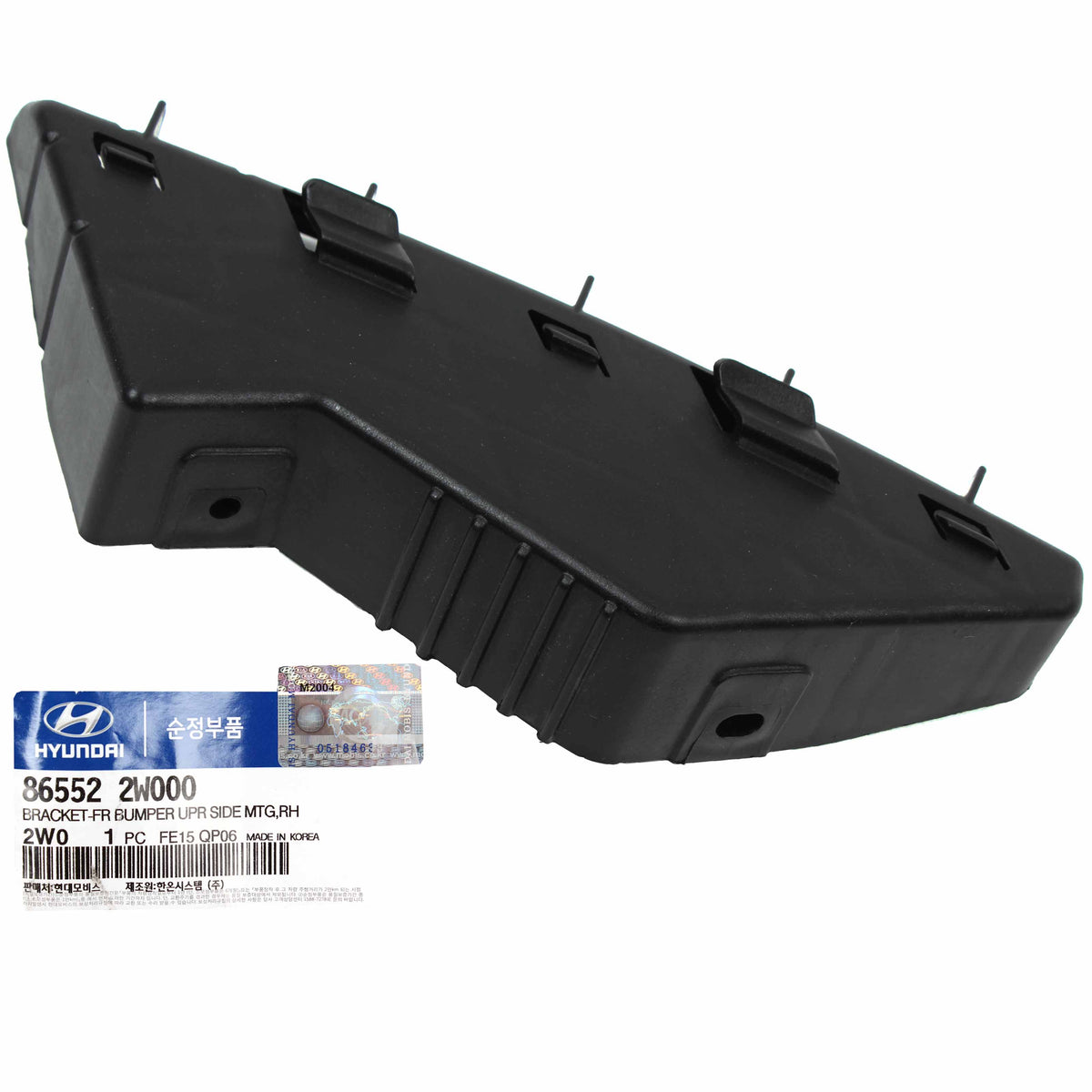 Front Bumper Bracket RIGHT PASSENGER GENUINE for 2013-2019 Santa Fe 865522W000