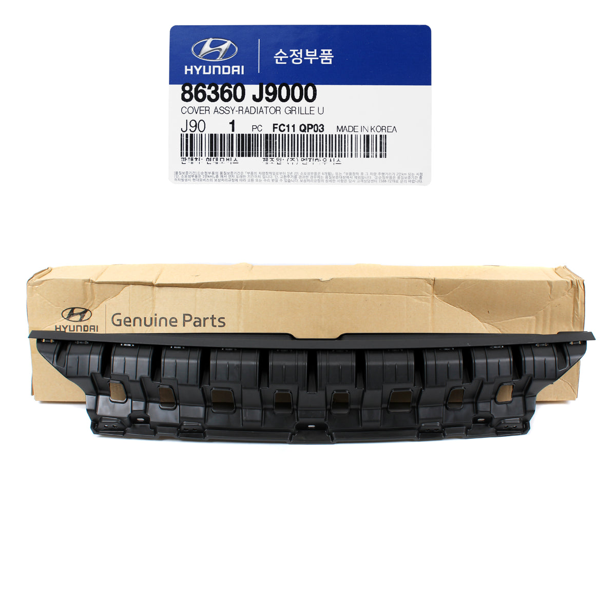 GENUINE Radiator Grille Upper Cover for 2018-2020 Hyundai Kona 86360J9000