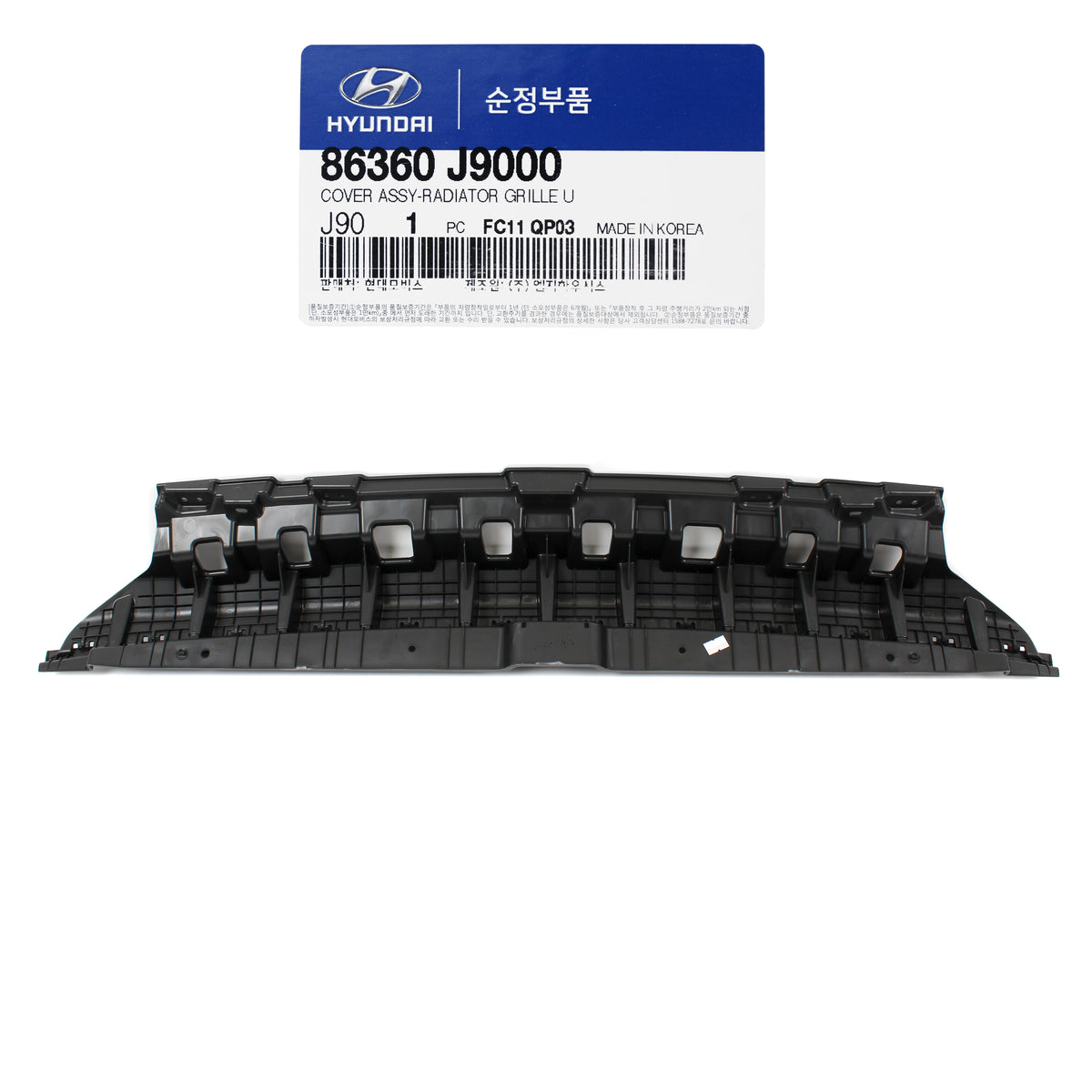 GENUINE Radiator Grille Upper Cover for 2018-2020 Hyundai Kona 86360J9000