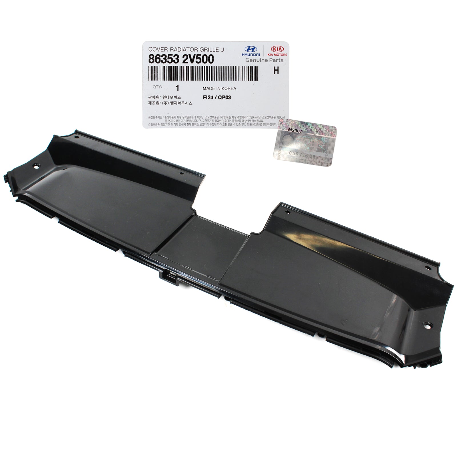 GENUINE Front Grille Upper Cover for 13-17 Hyundai Veloster Turbo 863532V500