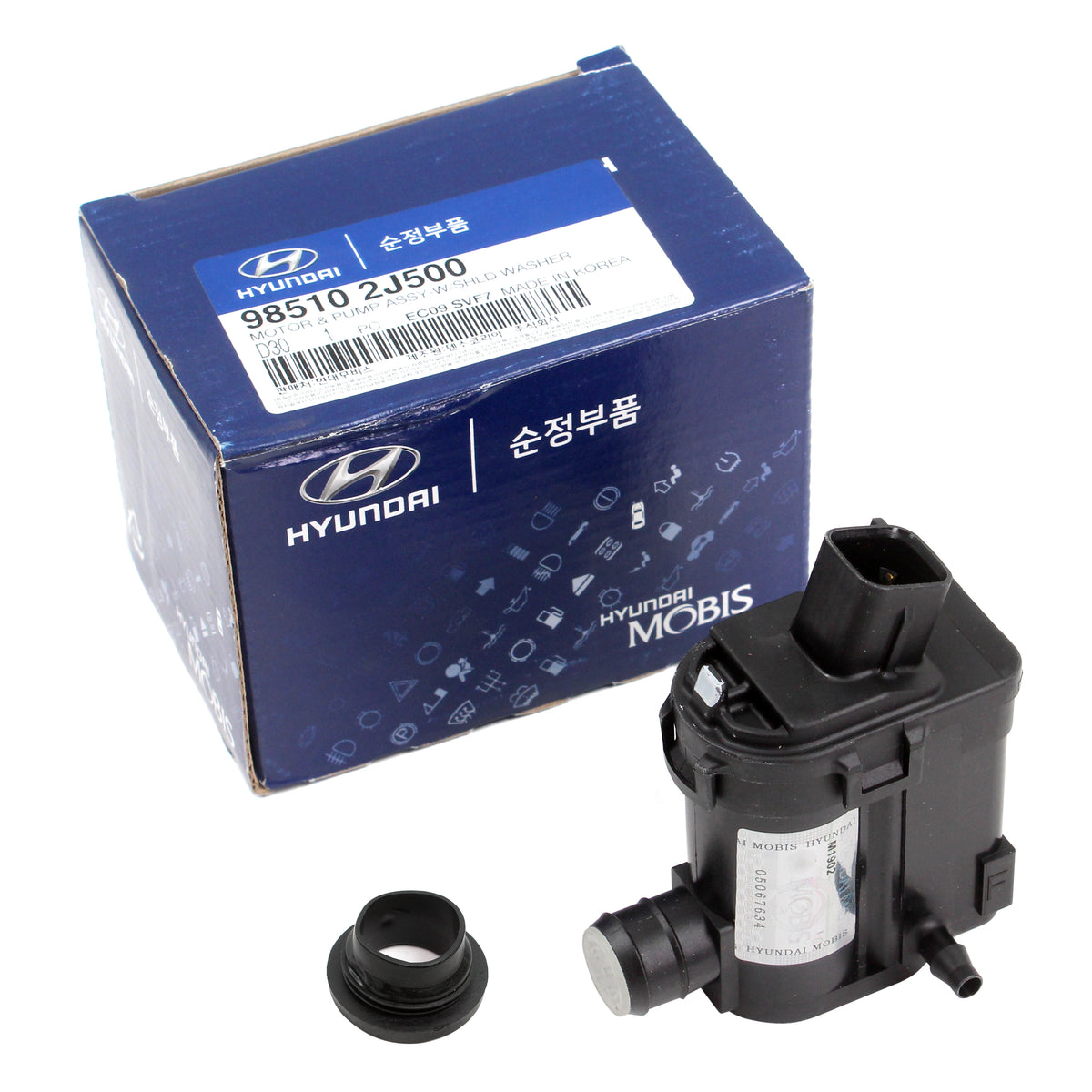 GENUINE Washer Pump Fits 09-14 Accent Santa Fe Borrego Forte Sorento 985102J000