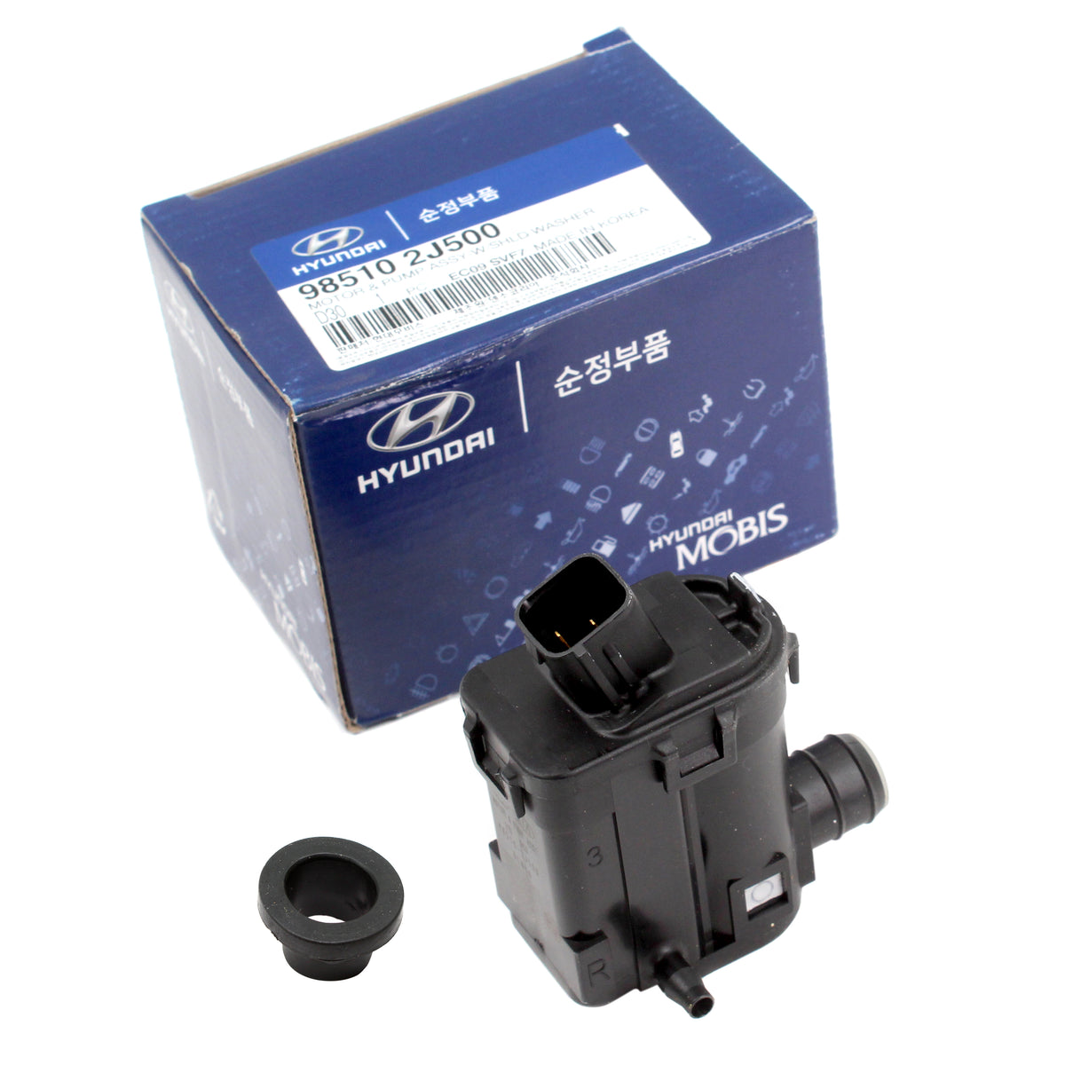 GENUINE Washer Pump Fits 09-14 Accent Santa Fe Borrego Forte Sorento 985102J000