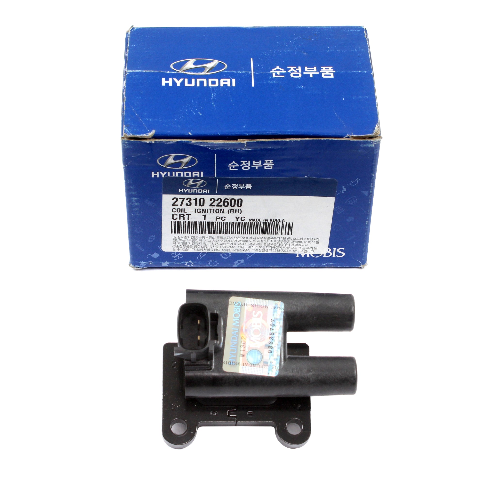 GENUINE 00-02 Fits Hyundai Accent 1.5L SOHC Direct Ignition Coil OEM 27310-22600